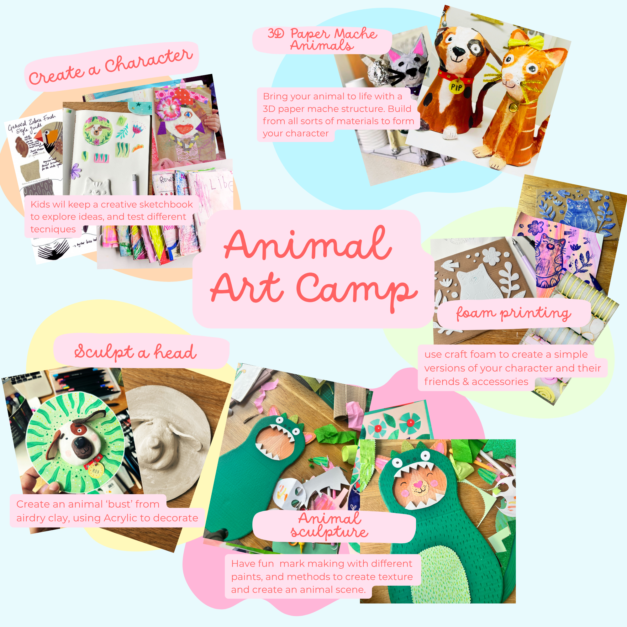 August 4-8th - Summer Craft Camp in Zurich