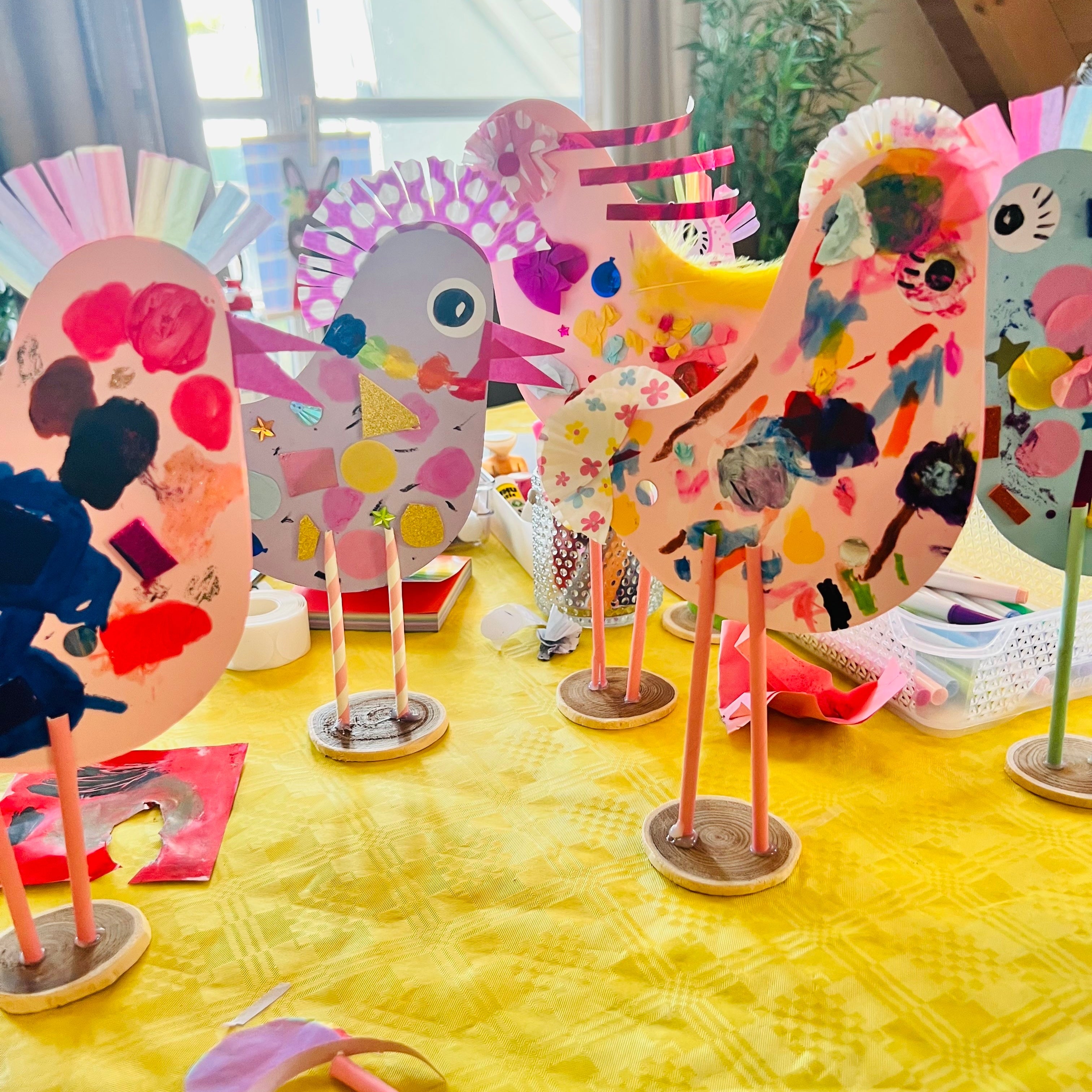 Spring Bird Craft Workshop (4-6yrs)