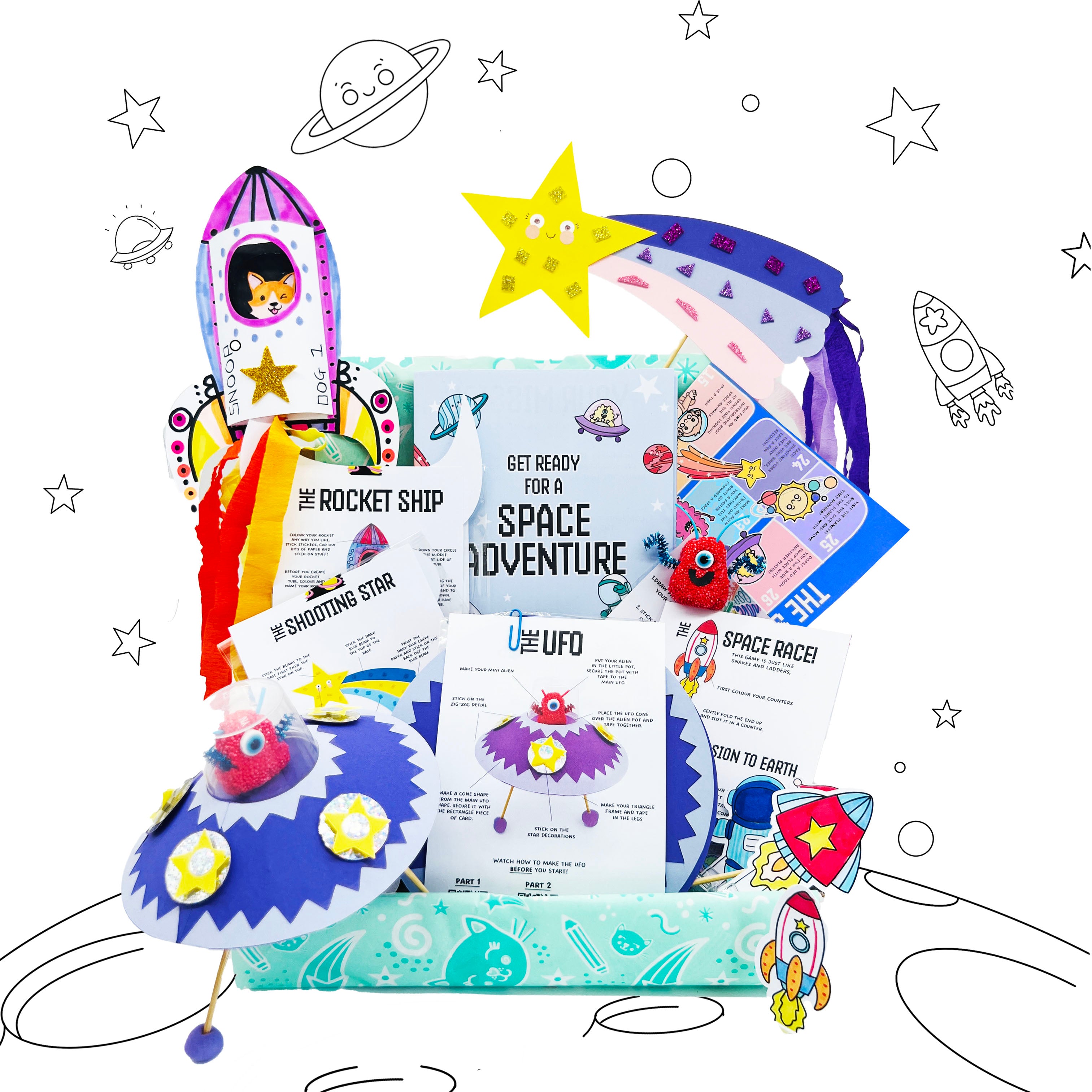 Space Adventure Craft Box