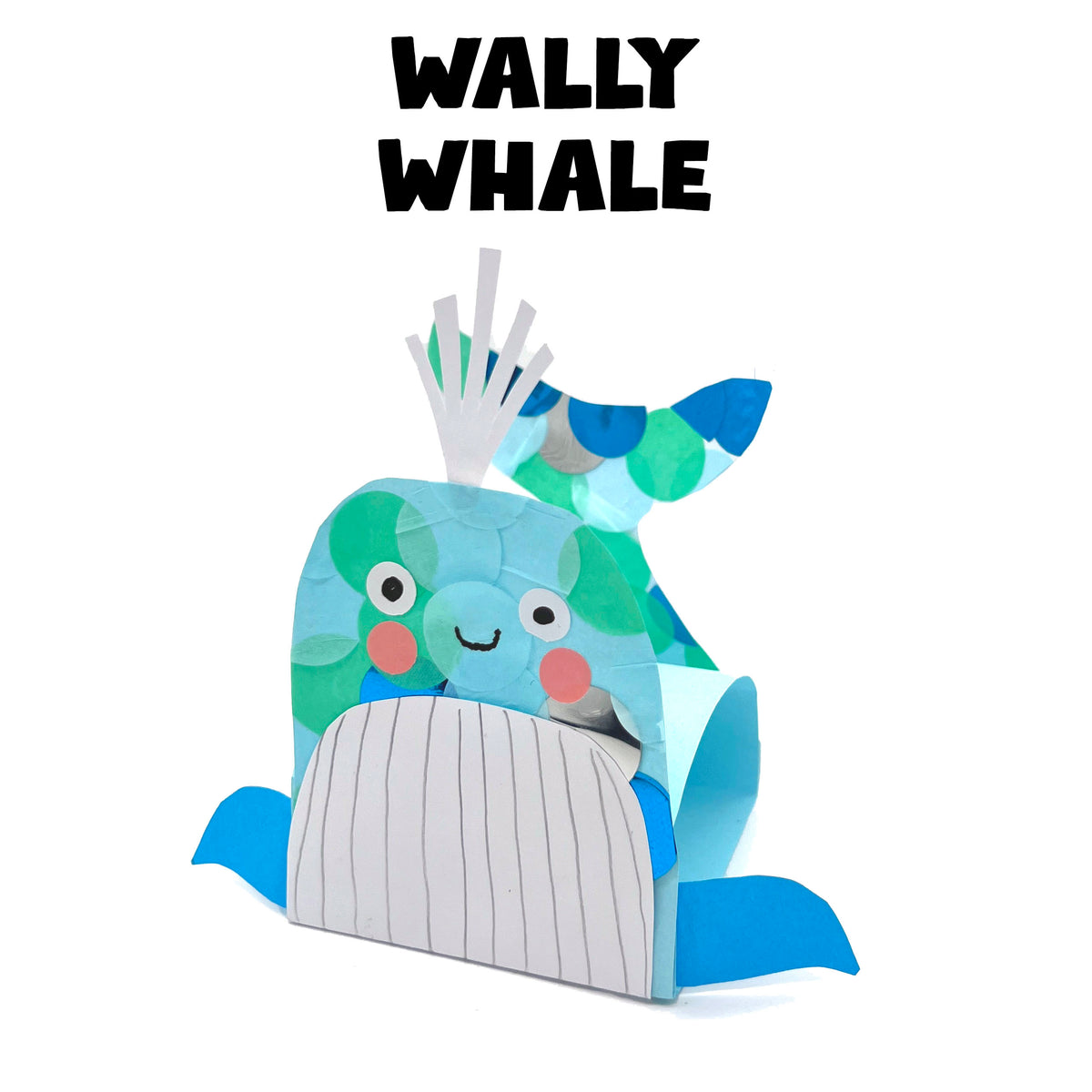 Wally Whale craft Loubiblu