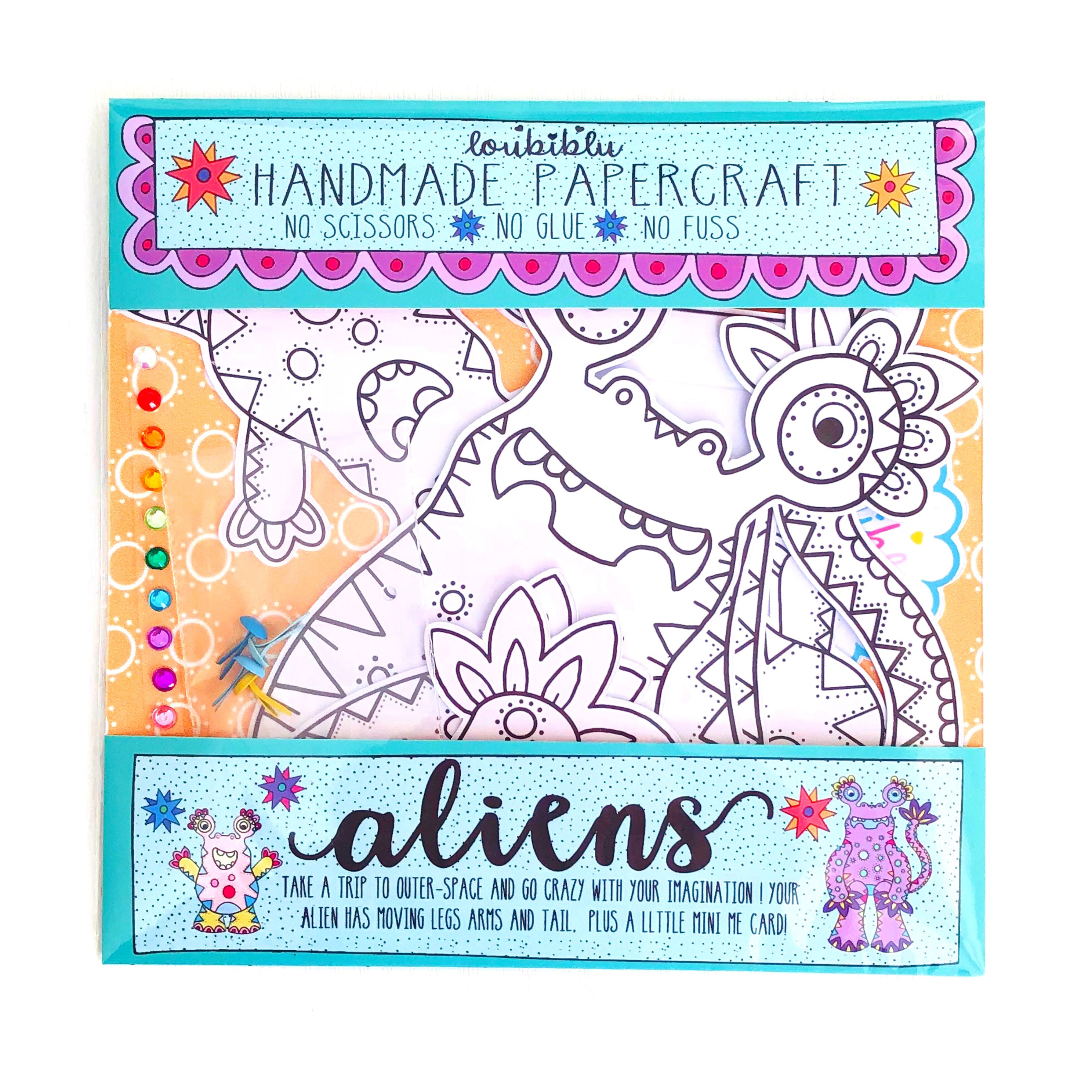 Easy Alien craft kit.