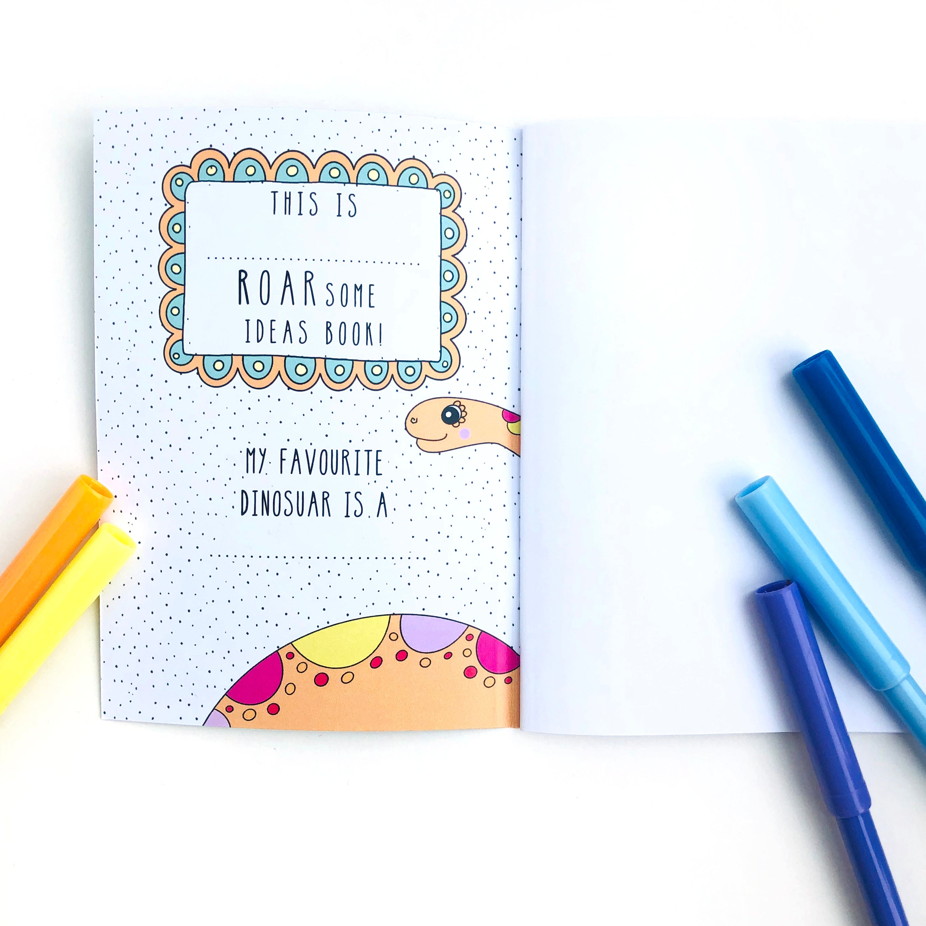 kids Dinosaur Notebook - Loubiblu
