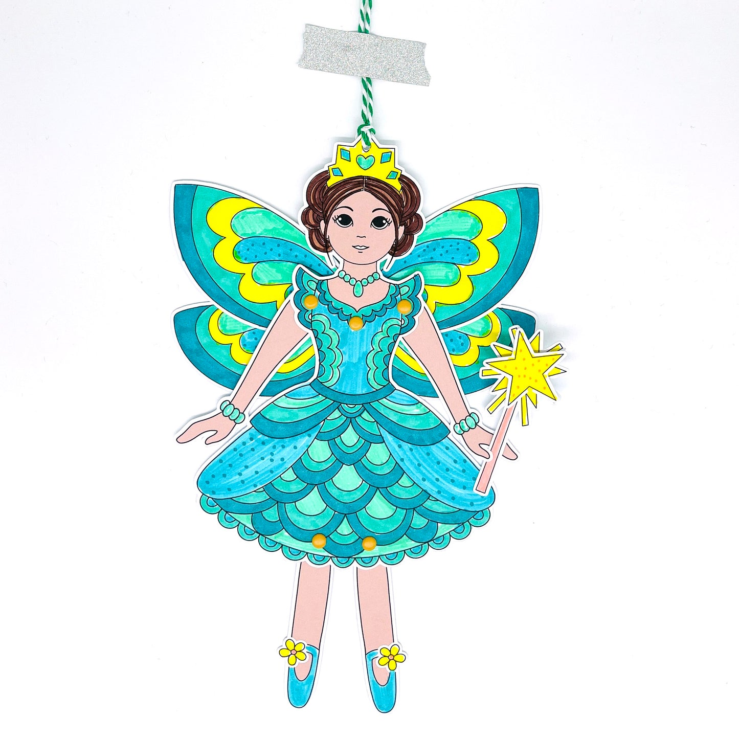multi cultural fairy craft kit - loubiblu