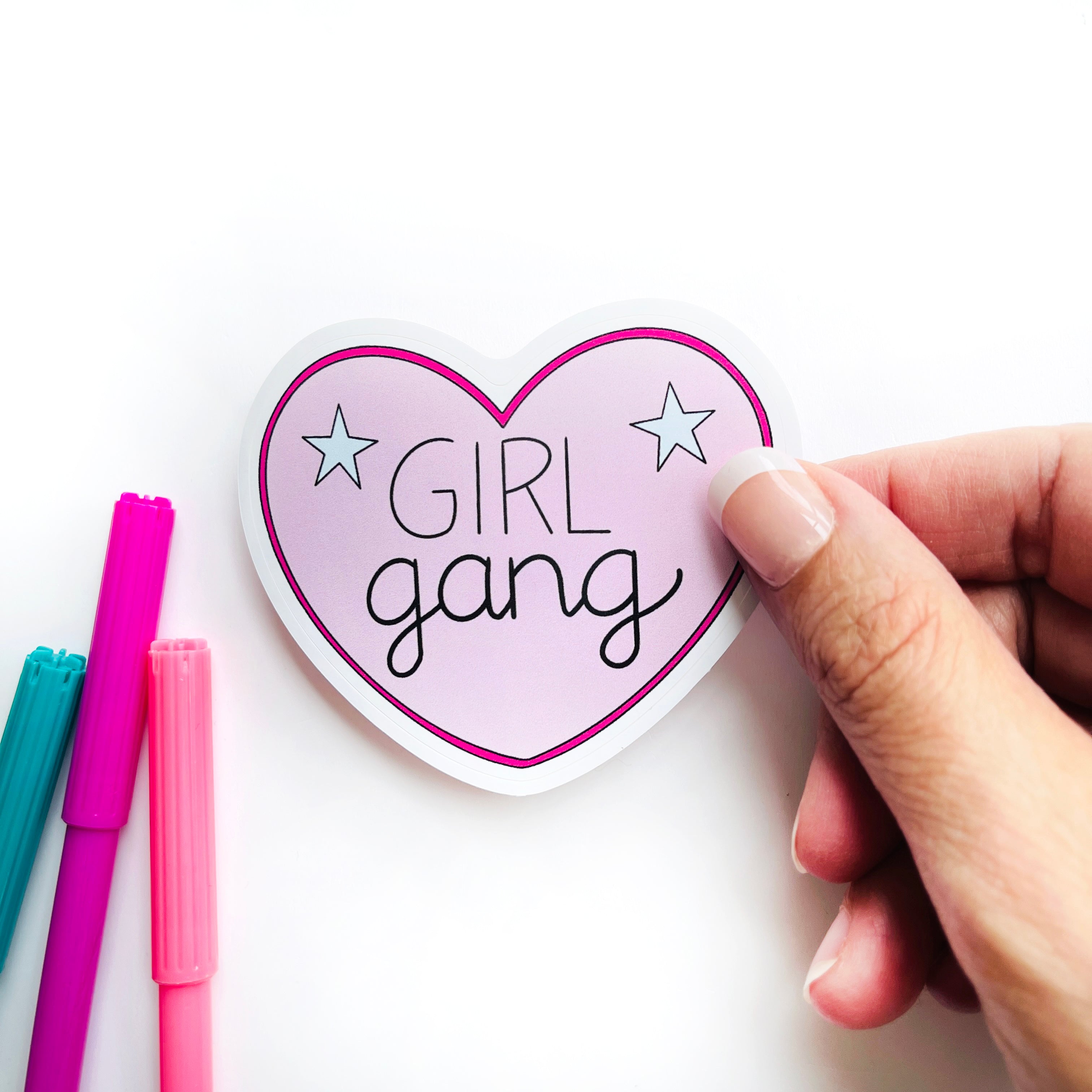 Girl Gang sticker - Loubiblu