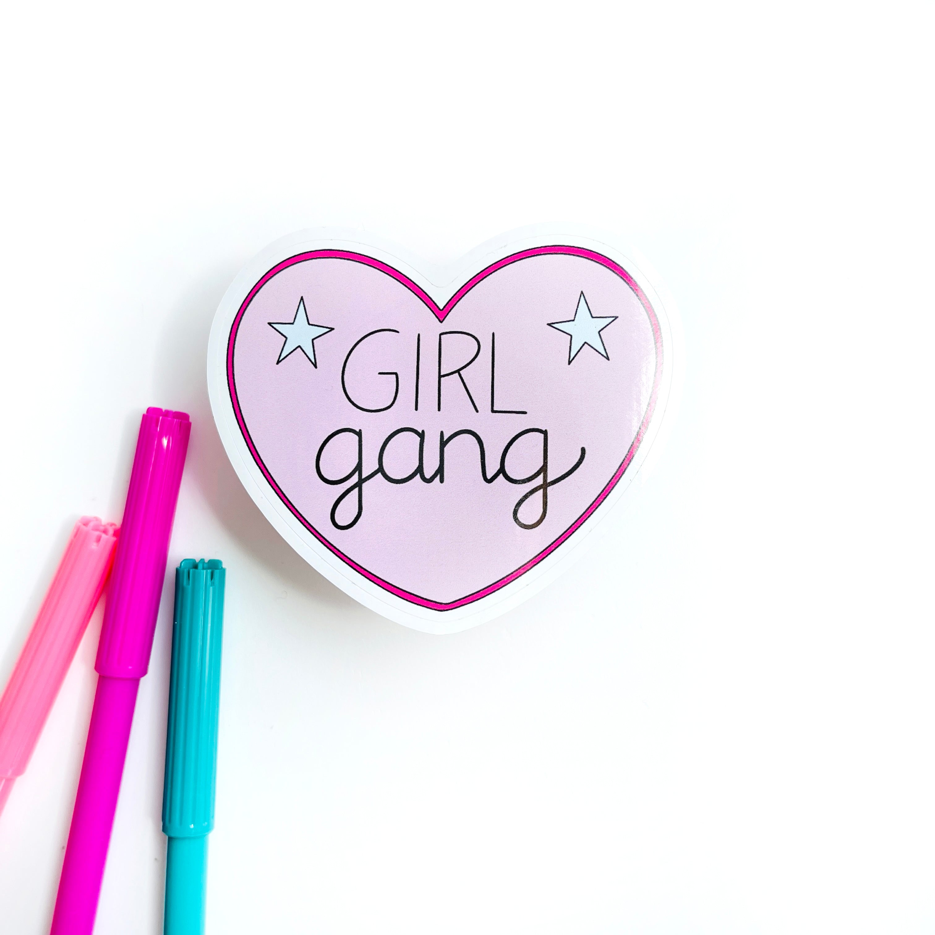Girl Gang sticker - Loubiblu