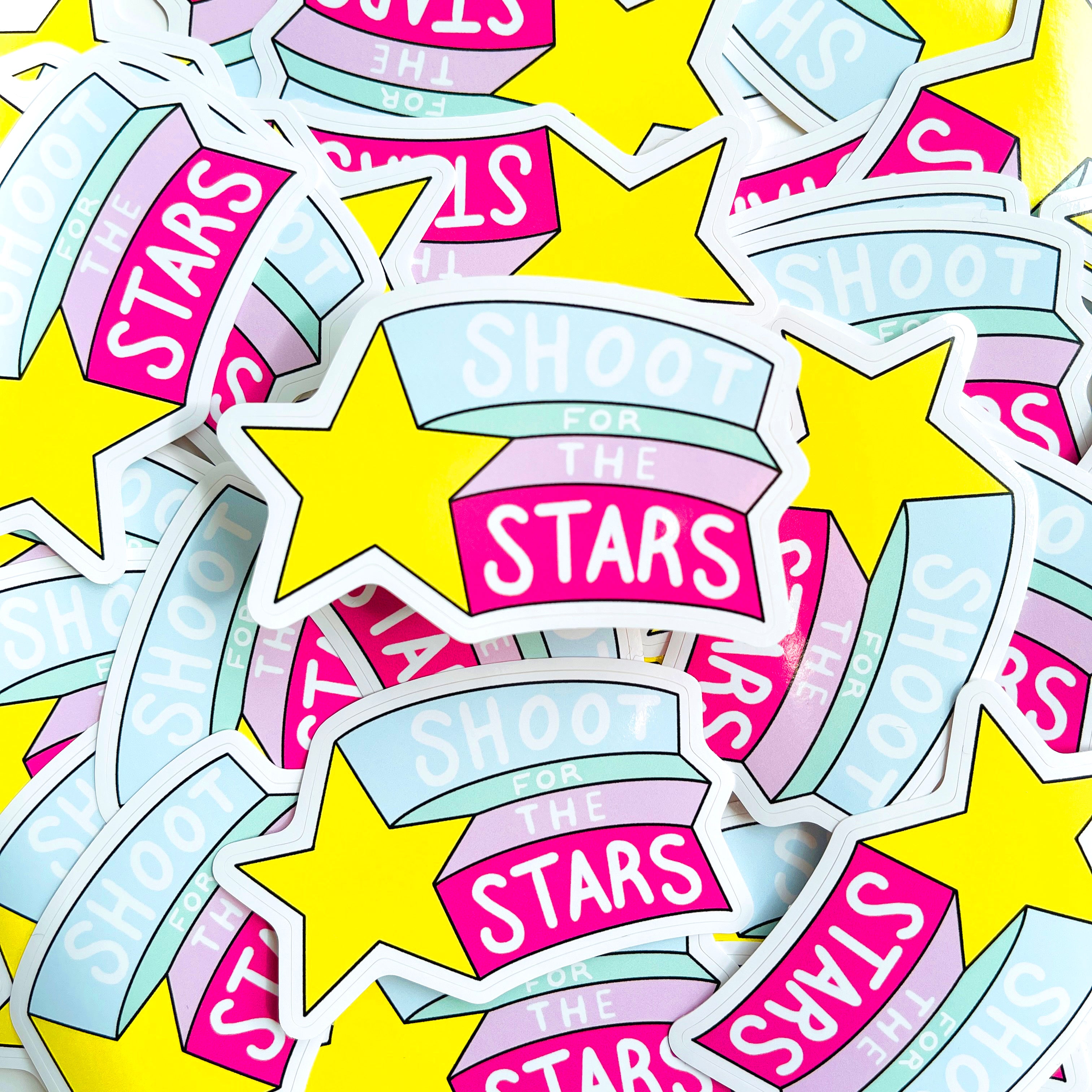 Shoot for the Stars  sticker - Loubiblu