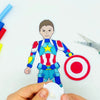 superhero easy kids craft