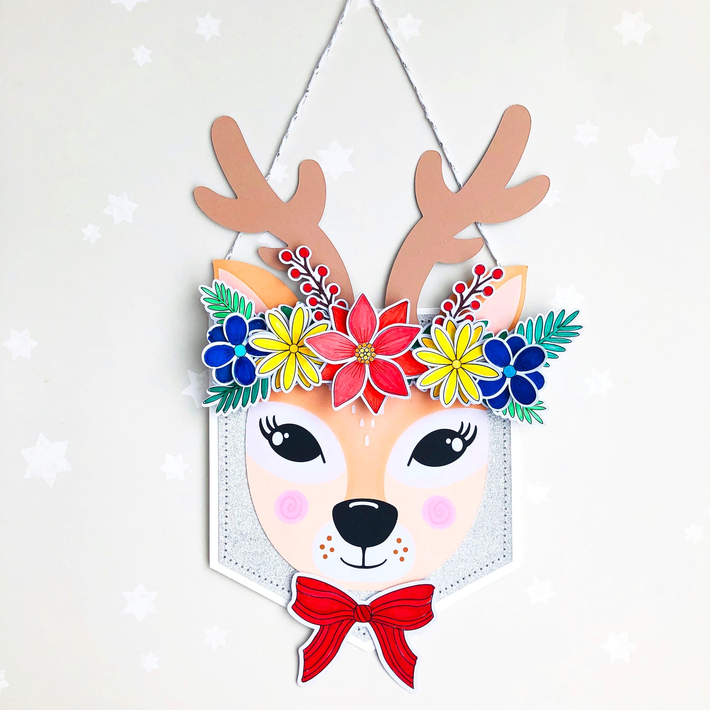 Reindeer kids craft - Loubiblu