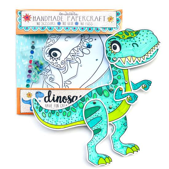 Dinosaur Craft Kit for kids - Loubiblu