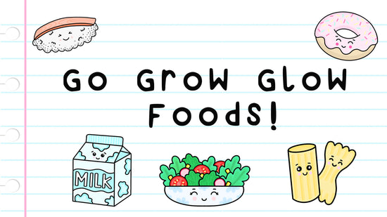 Go glow grow kids food games