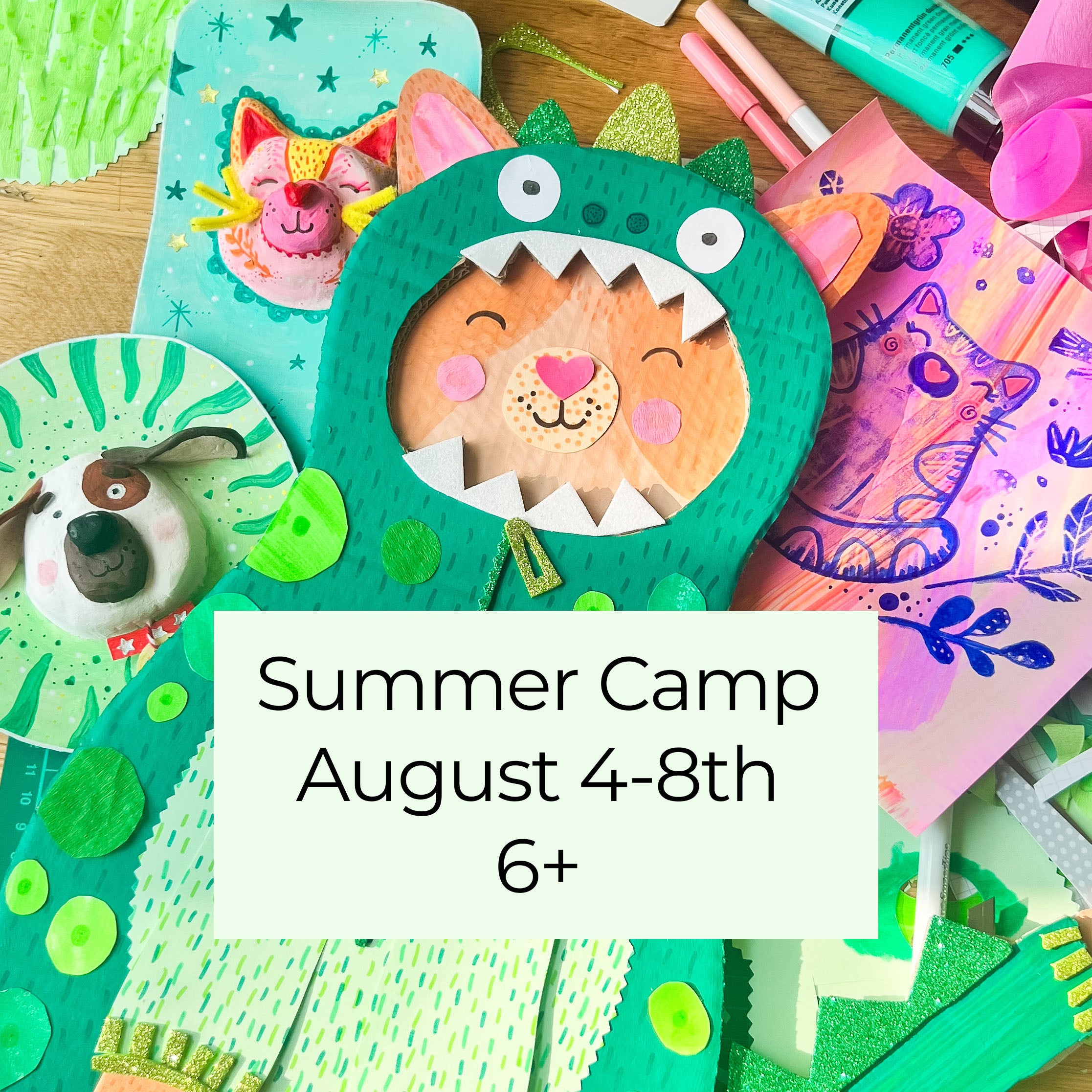 August 4-8th - Summer Craft Camp in Zurich