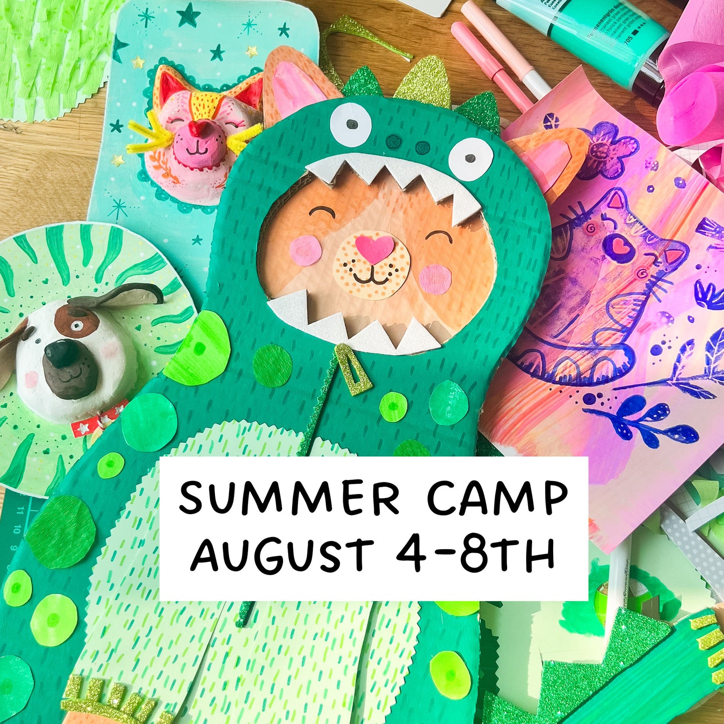 August 4-8th - Summer Craft Camp in Zurich
