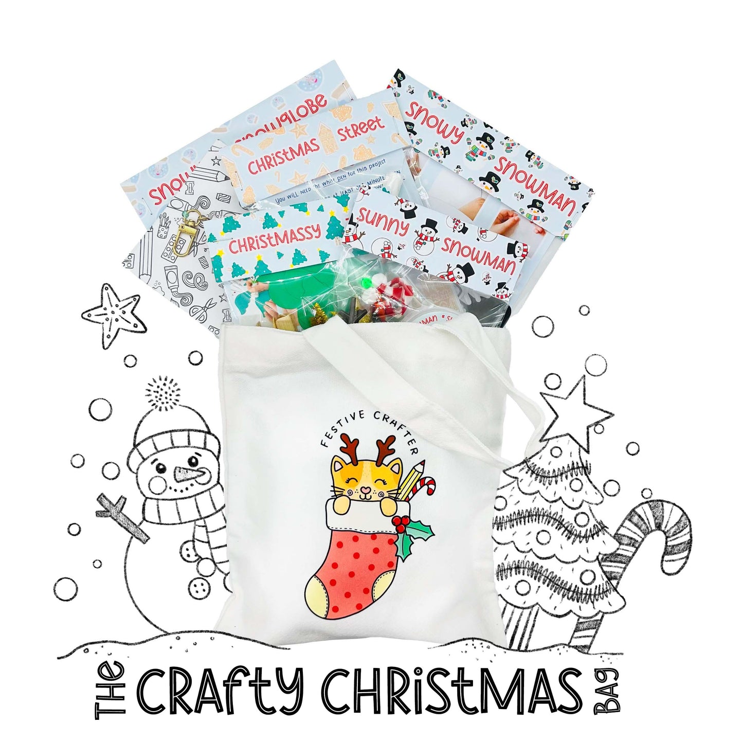 Christmas Craft Gift Bag