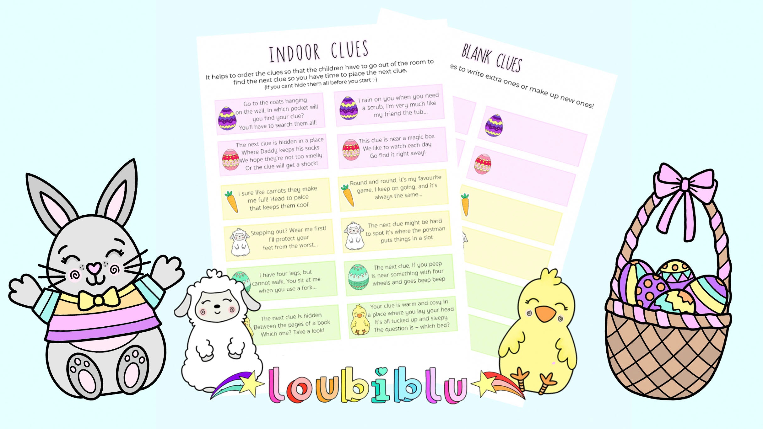 Why Easter Hunt Clues are more than just fun! – Loubiblu
