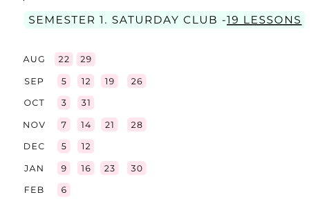 SATURDAY Craft Club 6+