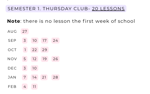 THURSDAY Craft Club 6+