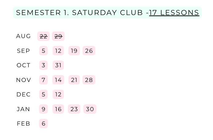 SATURDAY Craft Club 6+