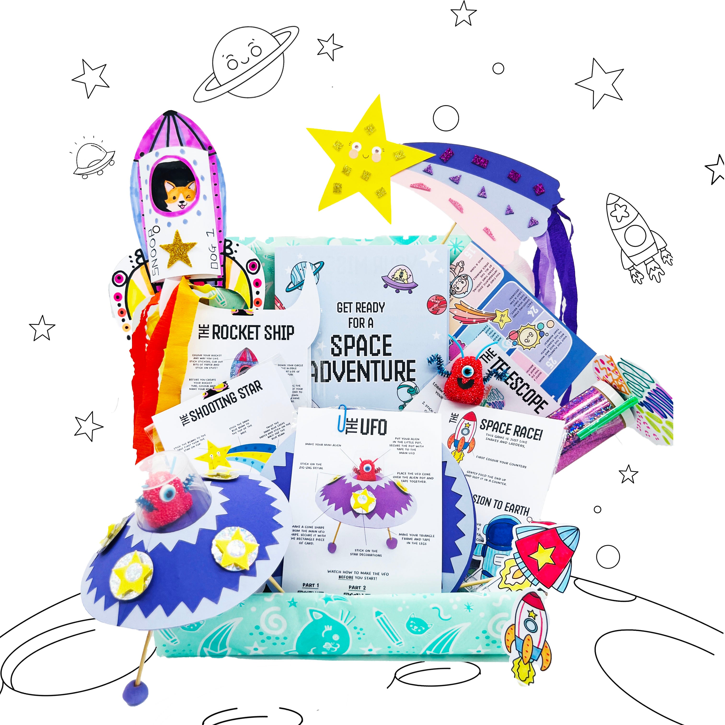 Space Adventure Craft Box