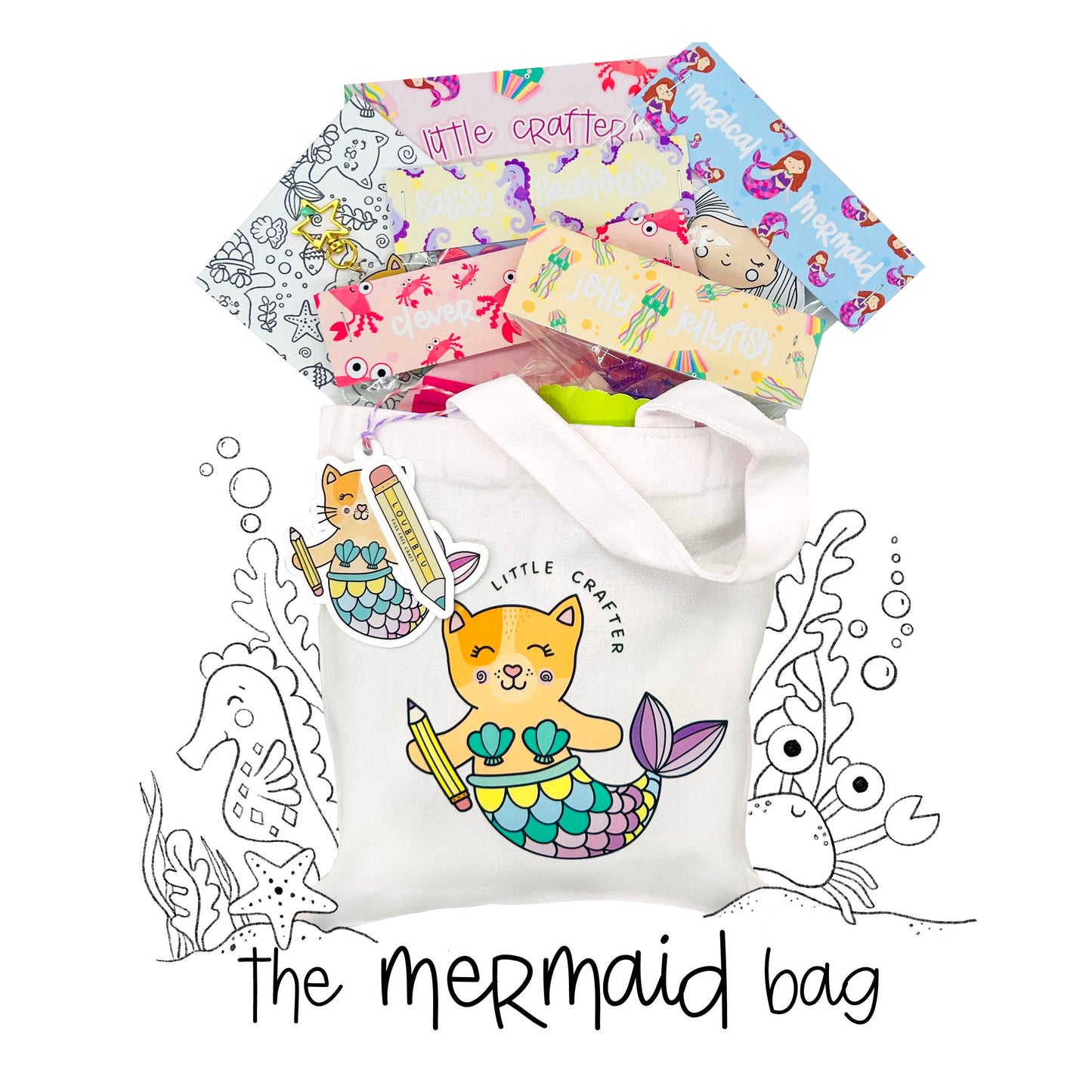 Mermaid Craft Gift Bag