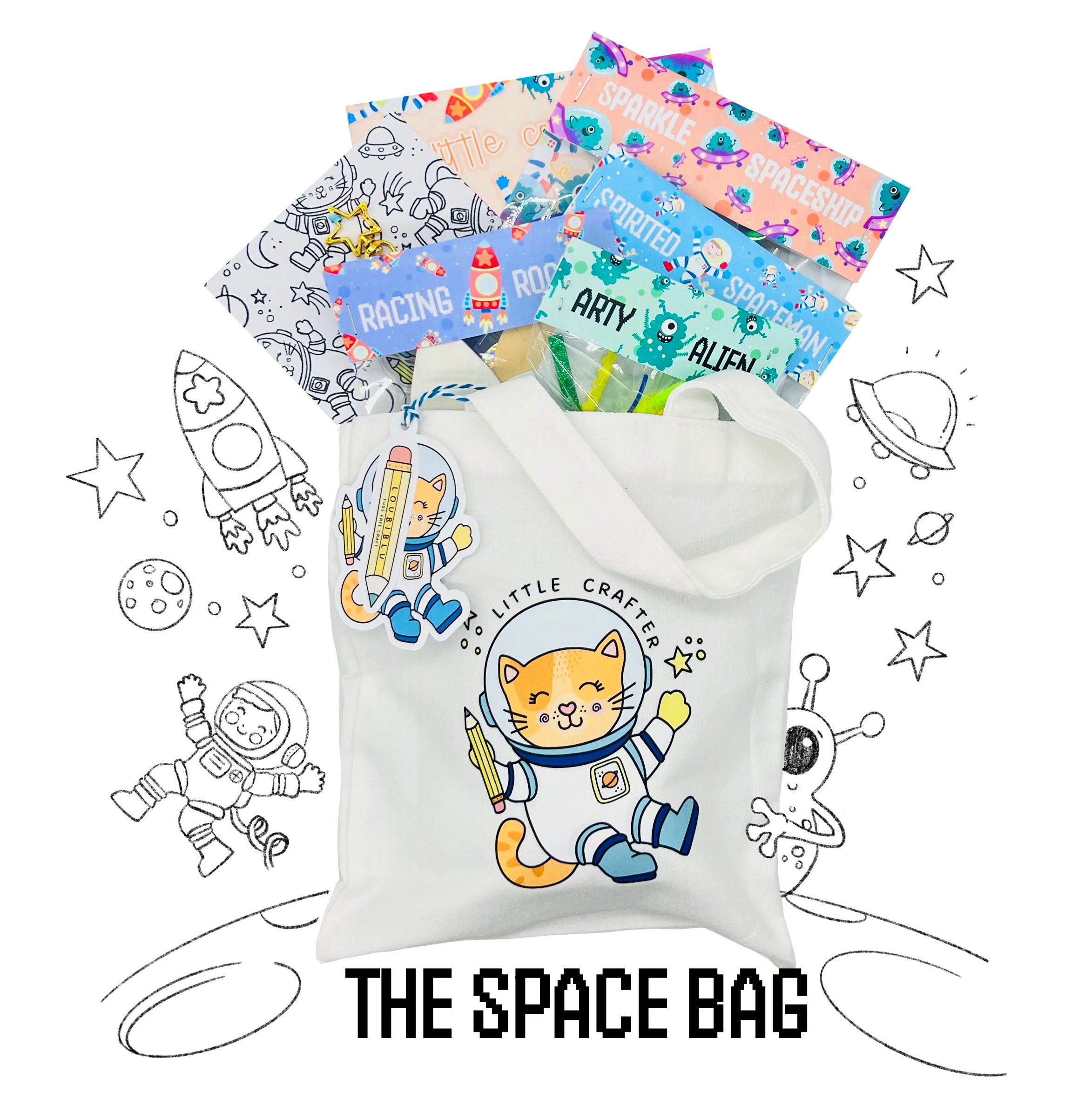 Space Craft Gift Bag