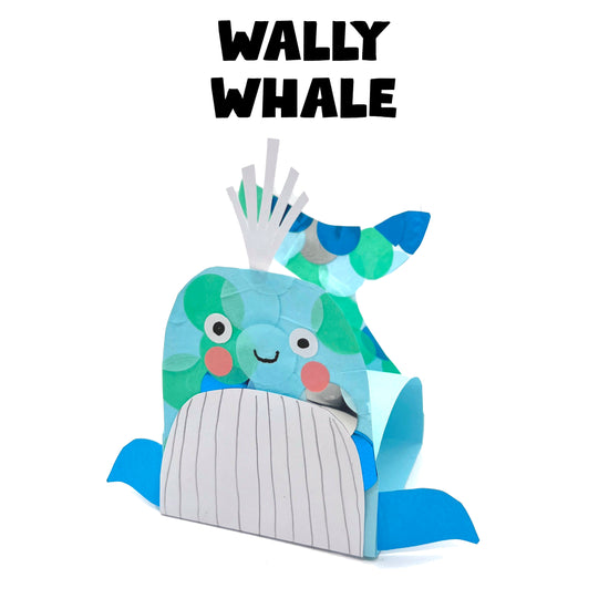 Load image into Gallery viewer, Wally Whale craft
