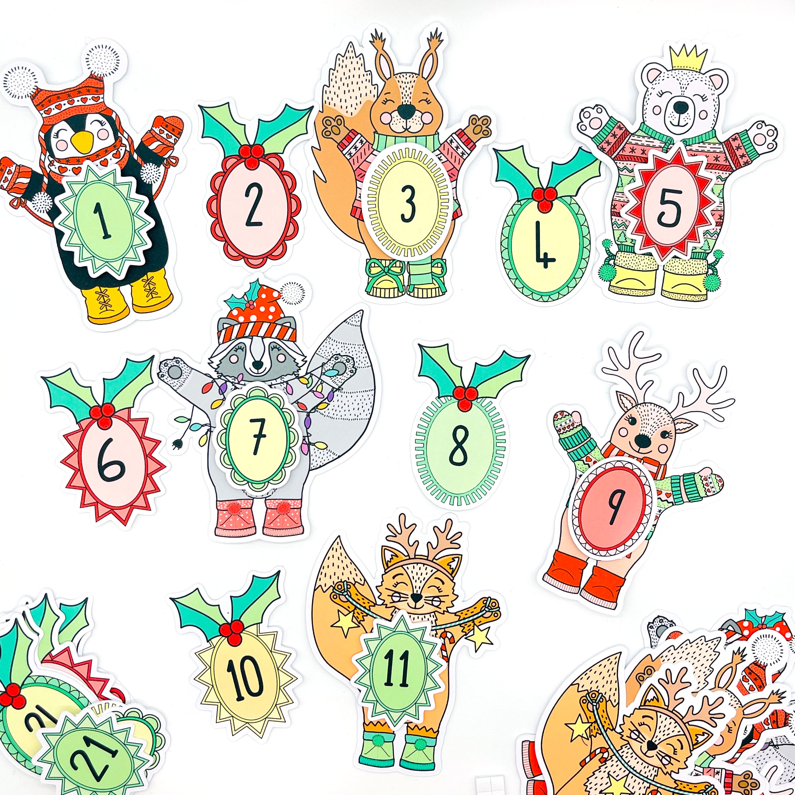 Animal Advent kit