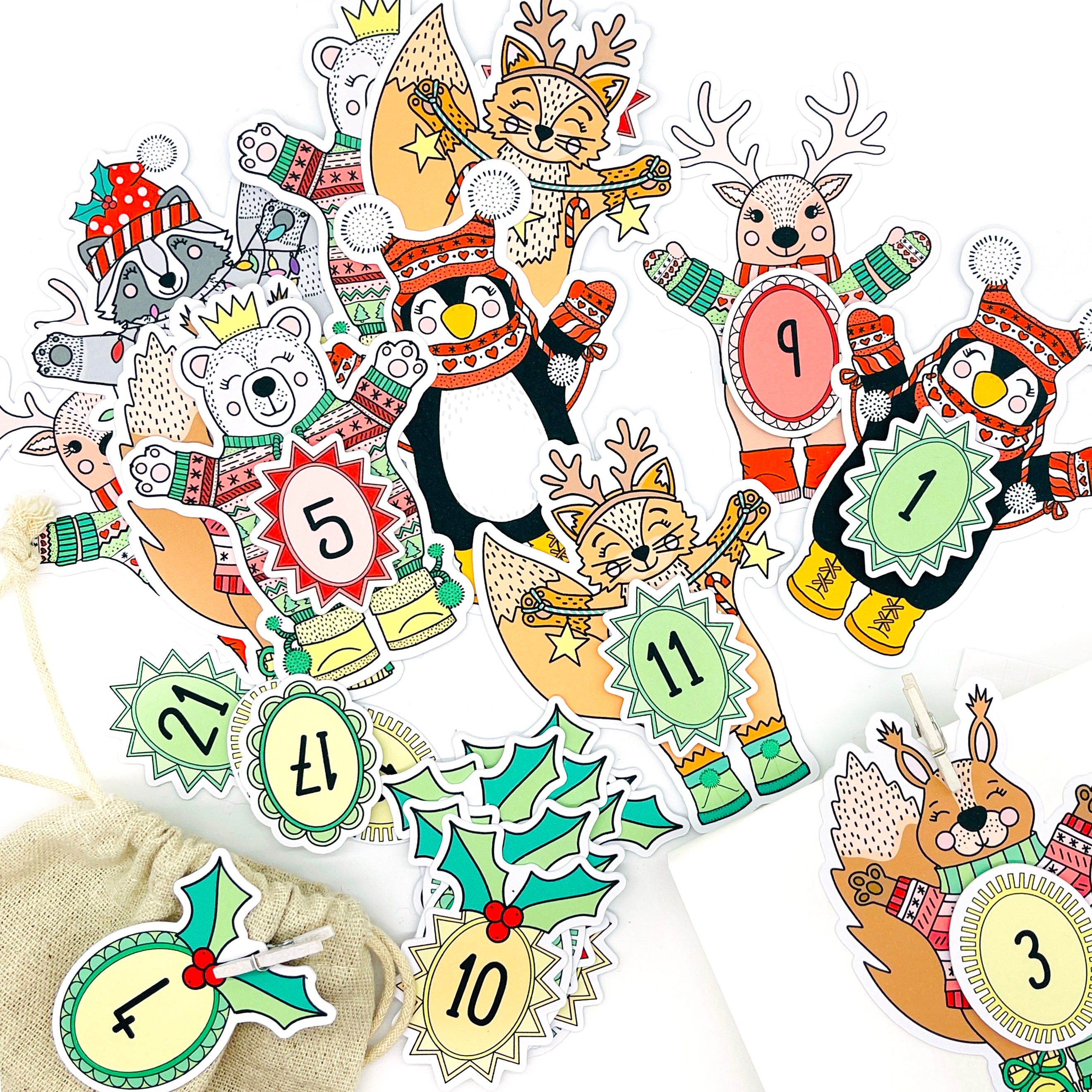 Animal Advent kit