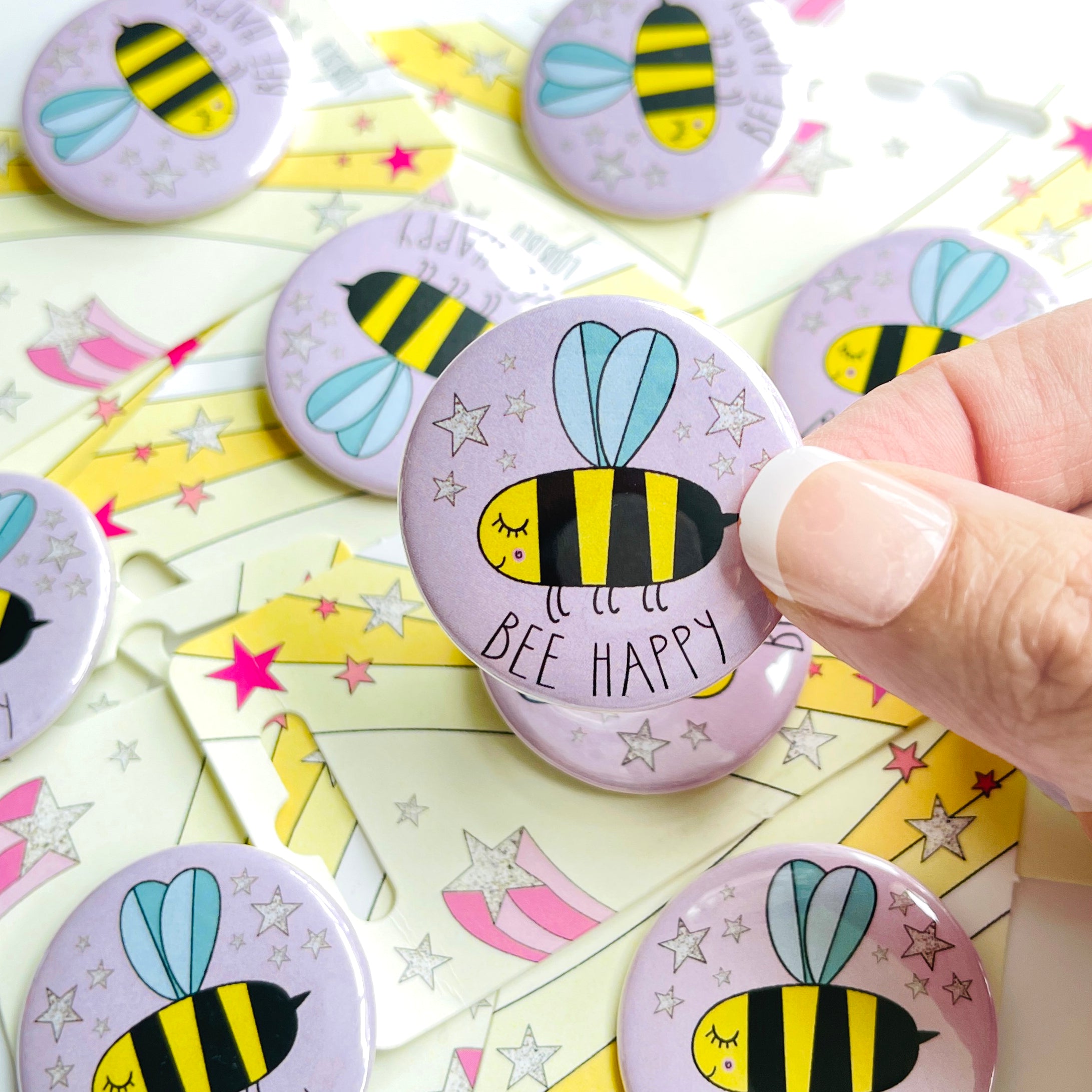 Bee Badge - Loubiblu