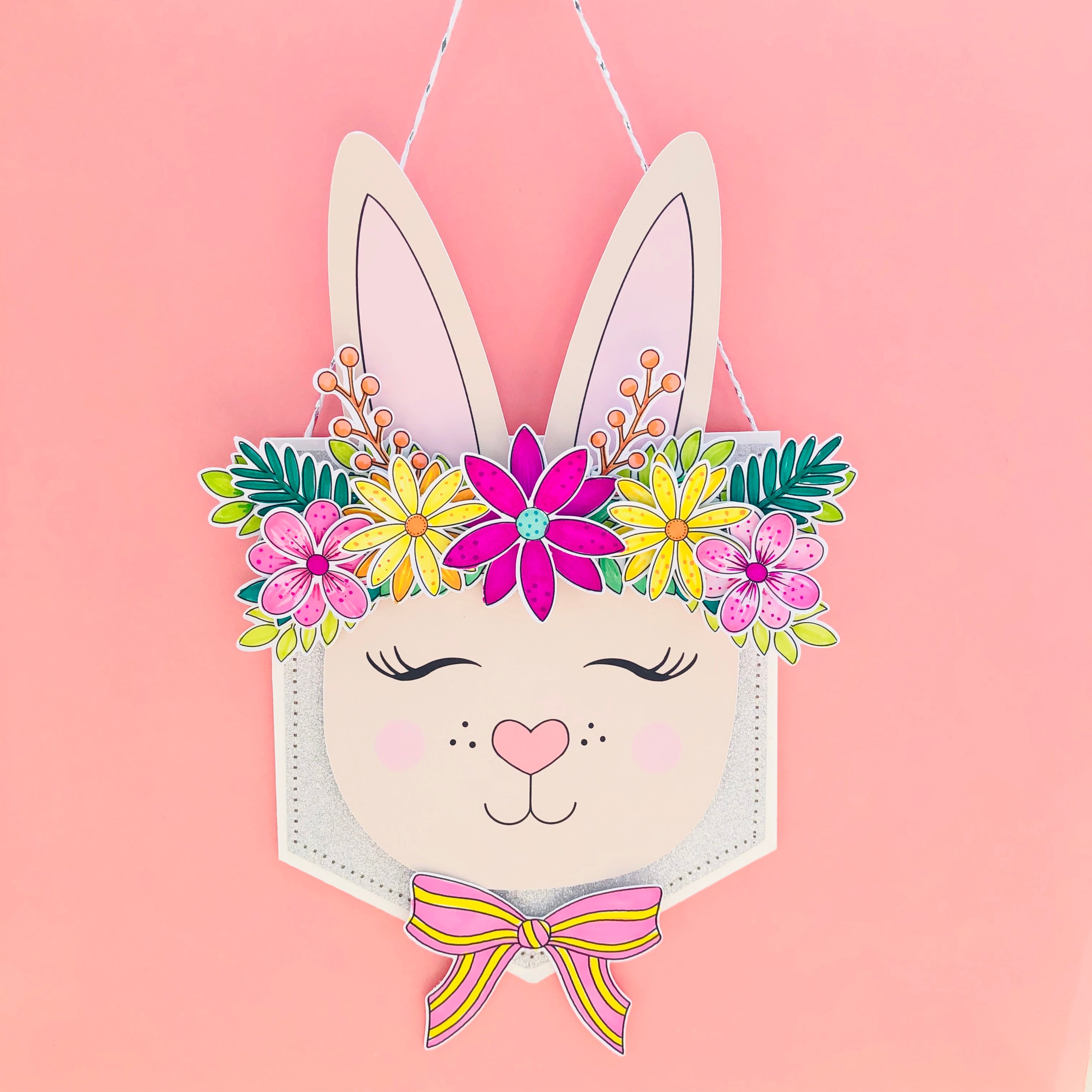 Easter Rabbit craft kit - Loubiblu