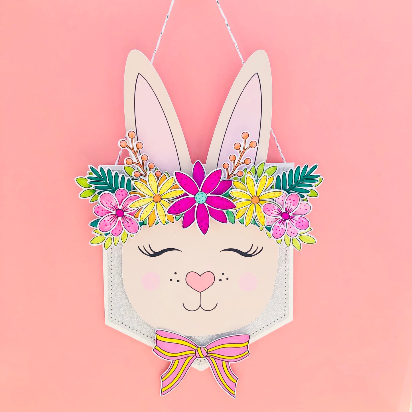 Easter Rabbit craft kit - Loubiblu
