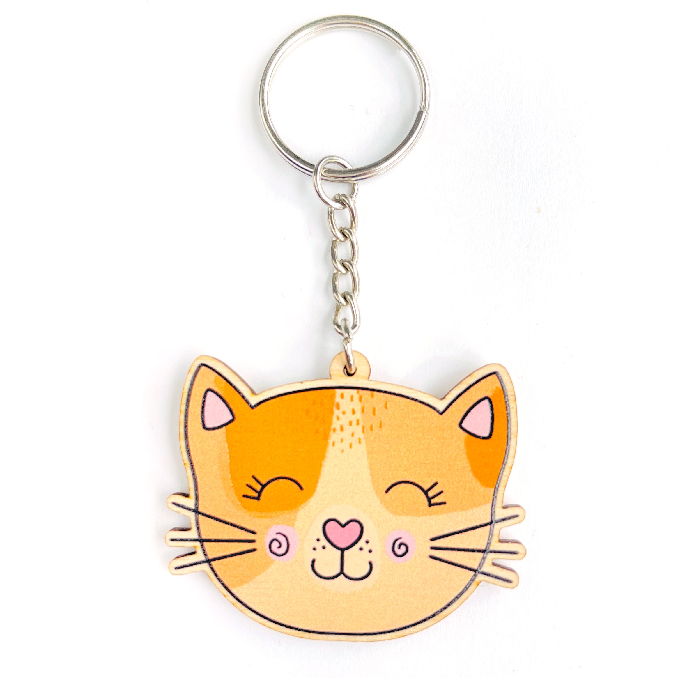 kids cat keyring - Loubiblu