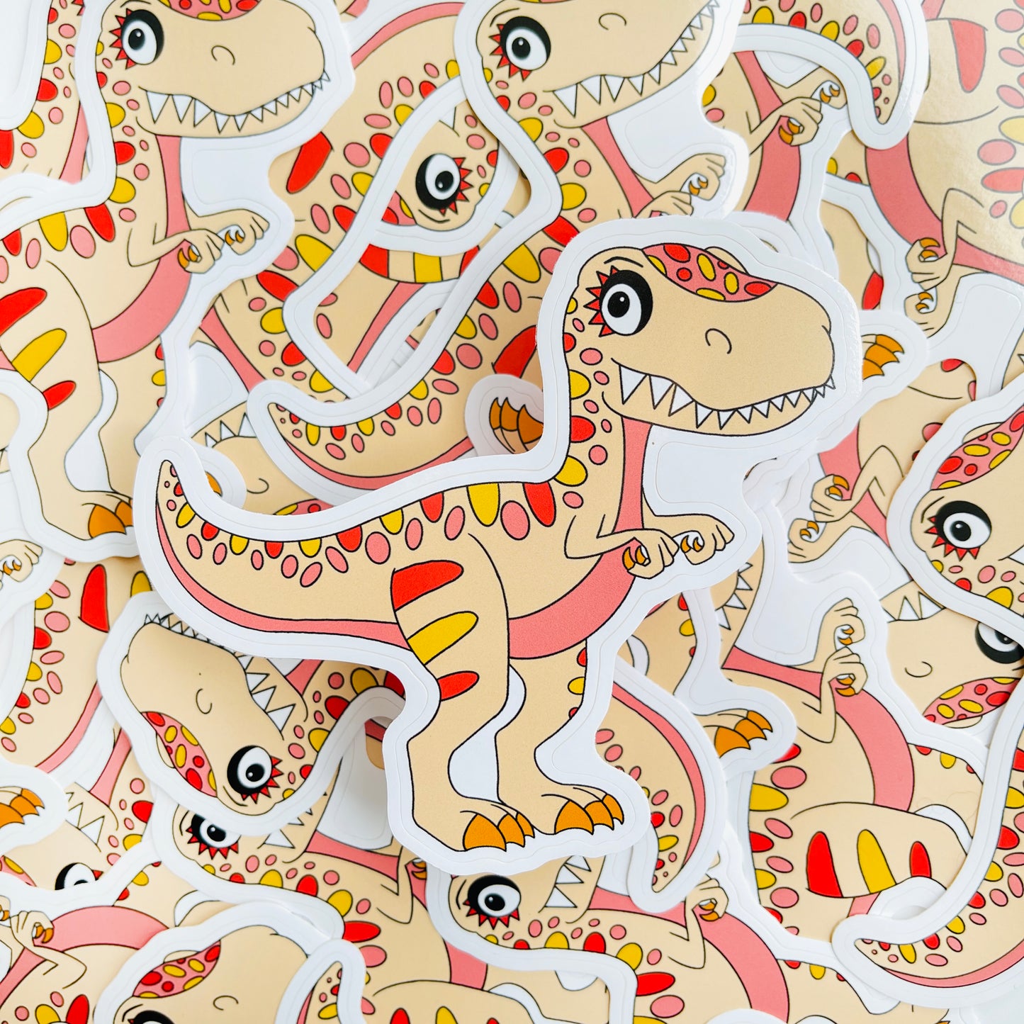Kids dinosaur stickers - Loubiblu