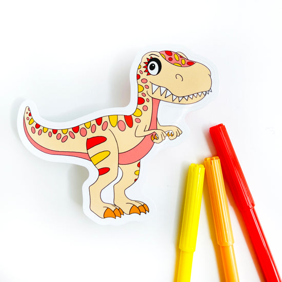 Tyrannosaurus Rex Dinosaur Sticker - Loubiblu
