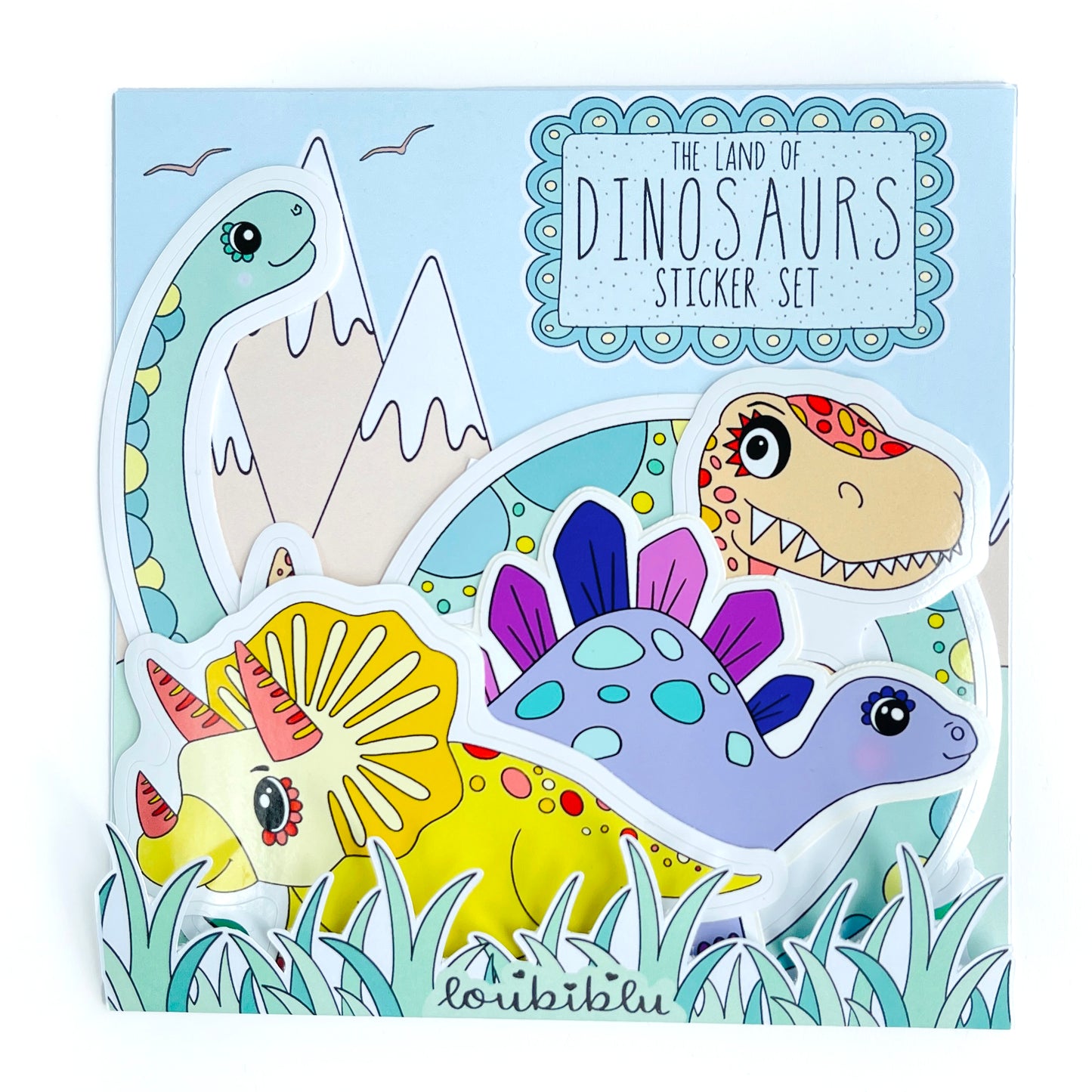Dinosaur stickers - Loubiblu