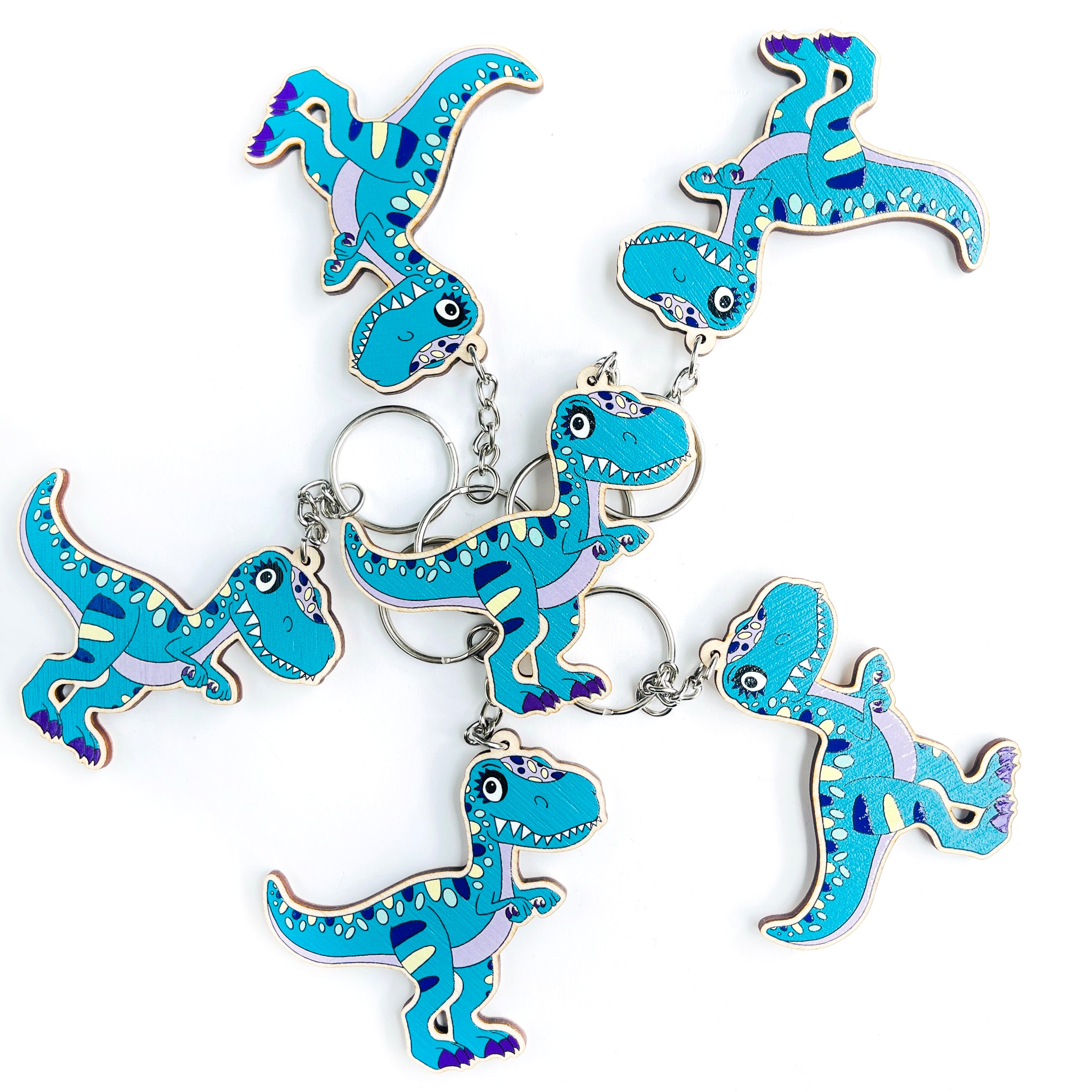 kids dinosaur keyring - Loubiblu