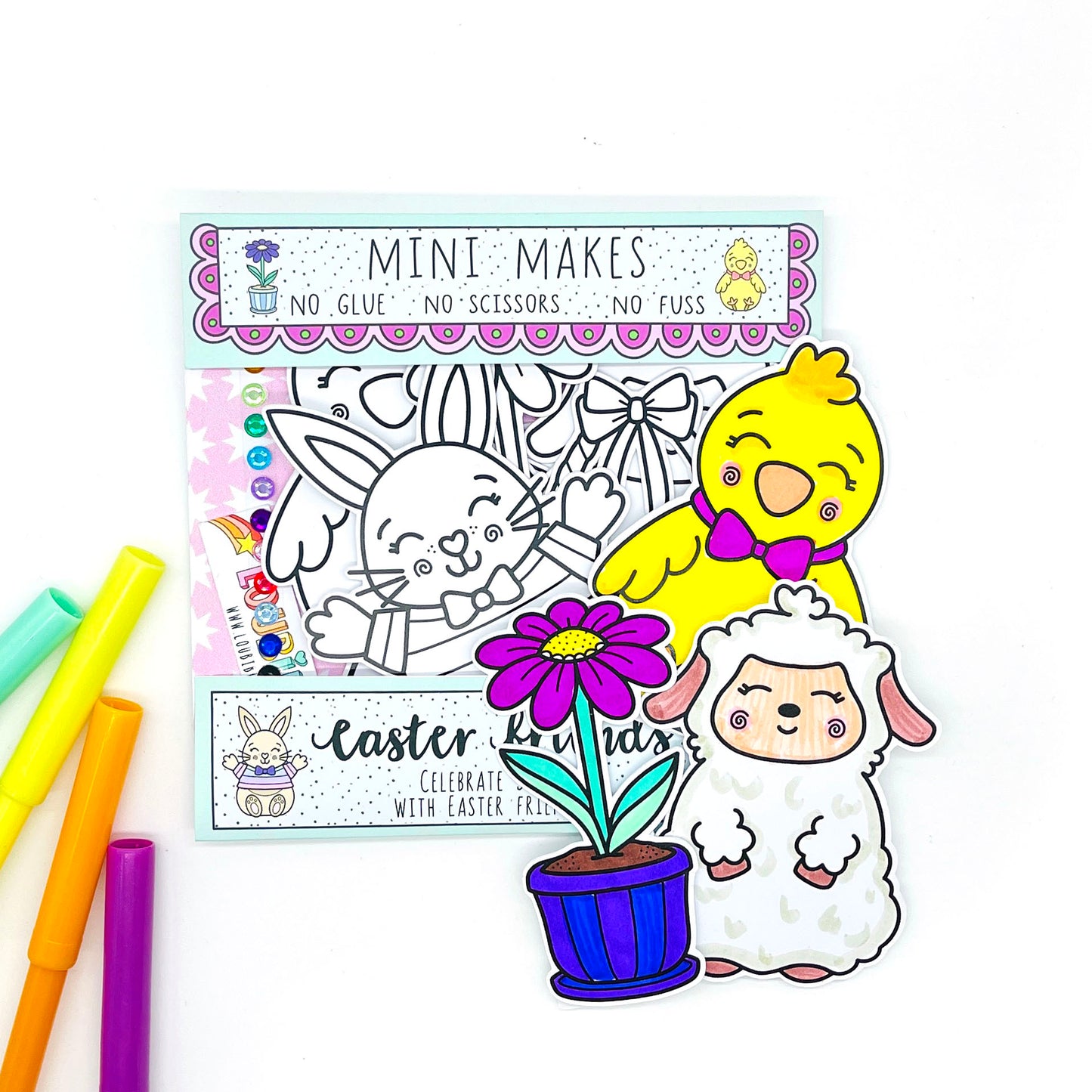 Easter colouring craft