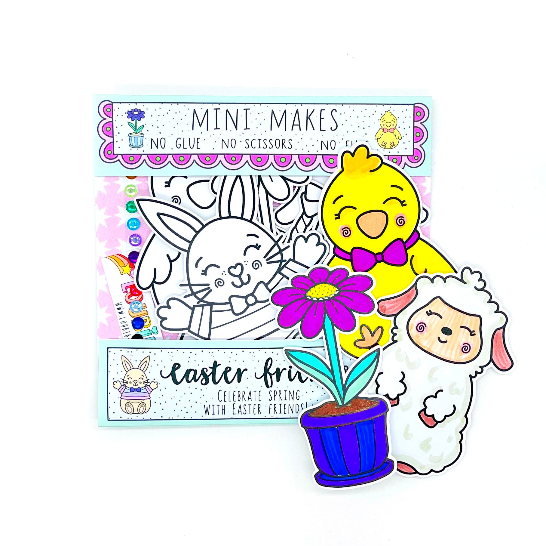 Easter colouring craft