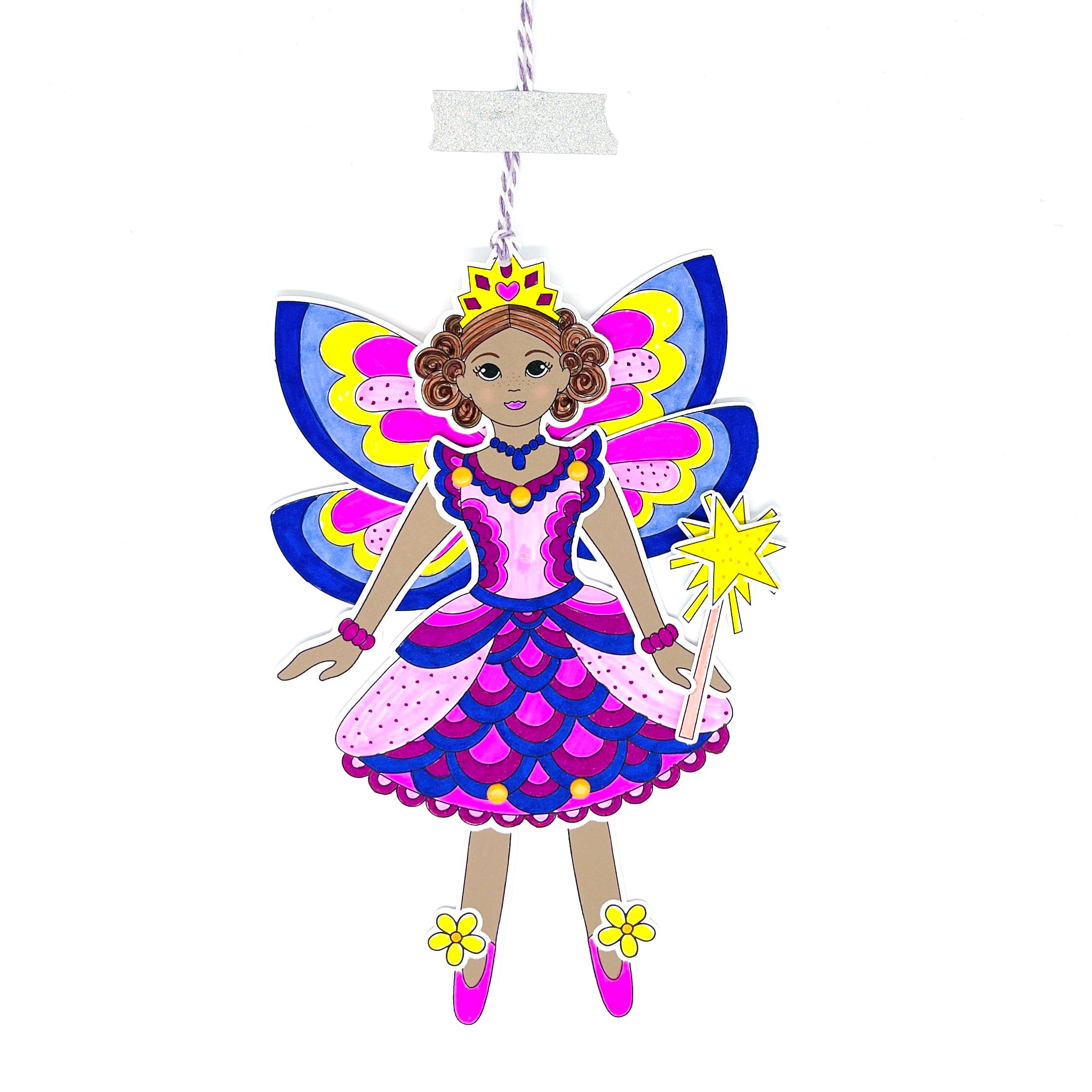 Black skin fairy craft -loubiblu