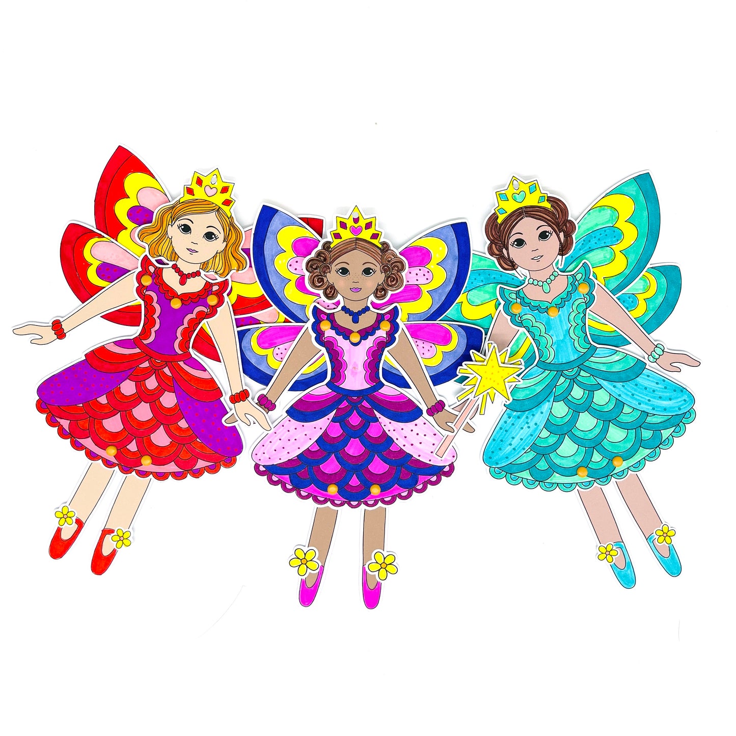 Kids fairy craft kit -loubiblu