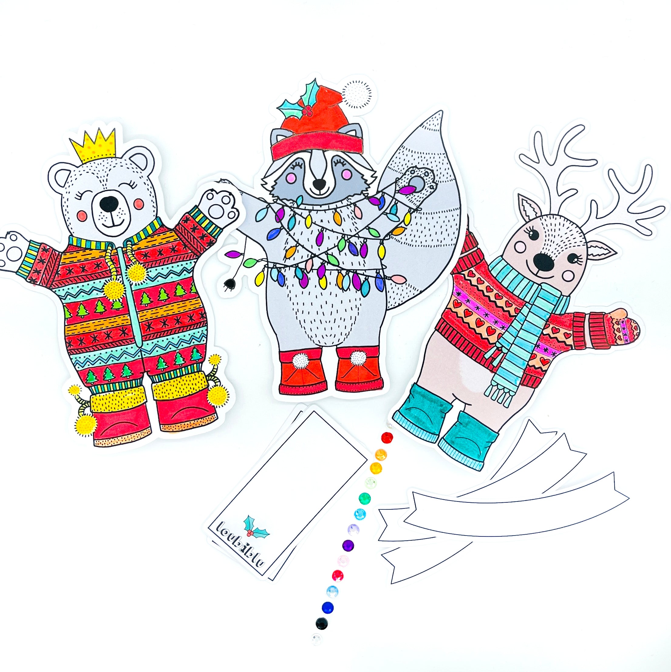 Christmas Friends craft kit