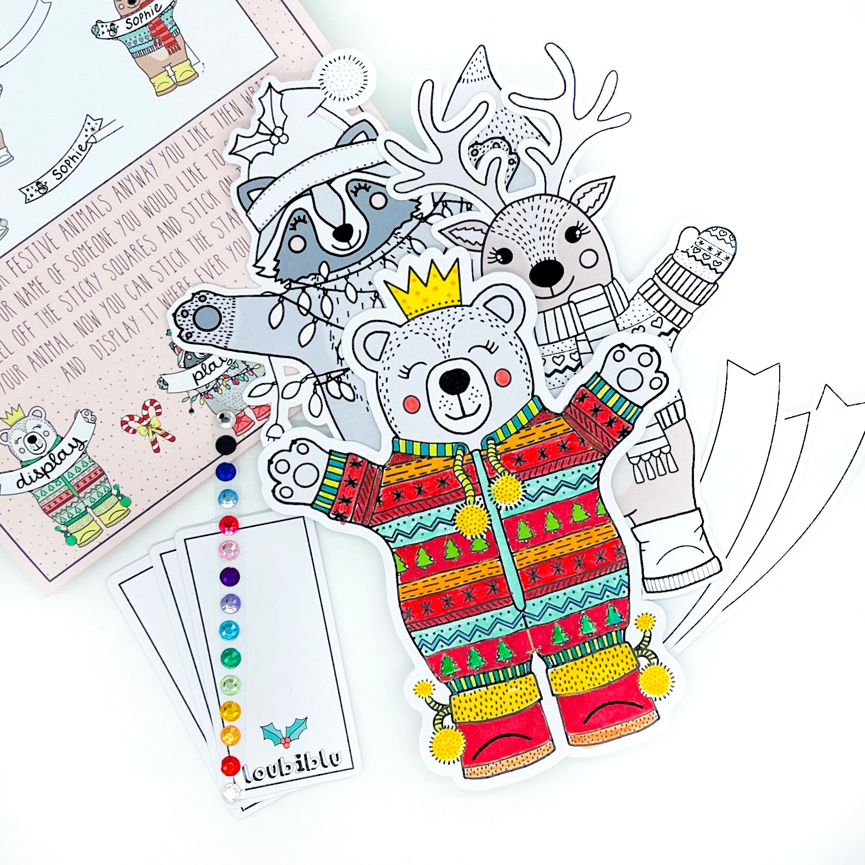 Christmas Friends craft kit