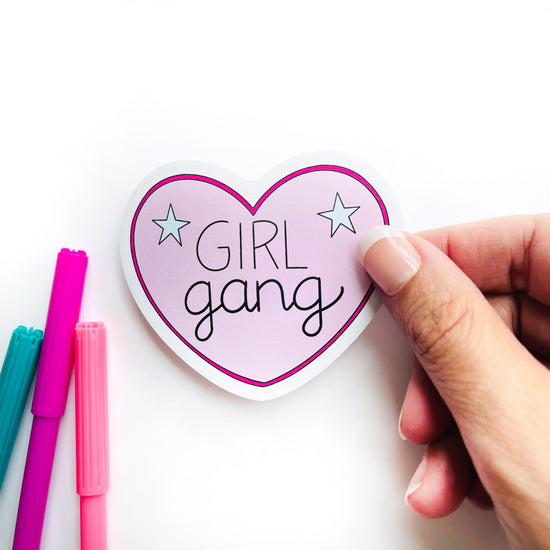 Load image into Gallery viewer, Girl Gang  sticker - Loubiblu
