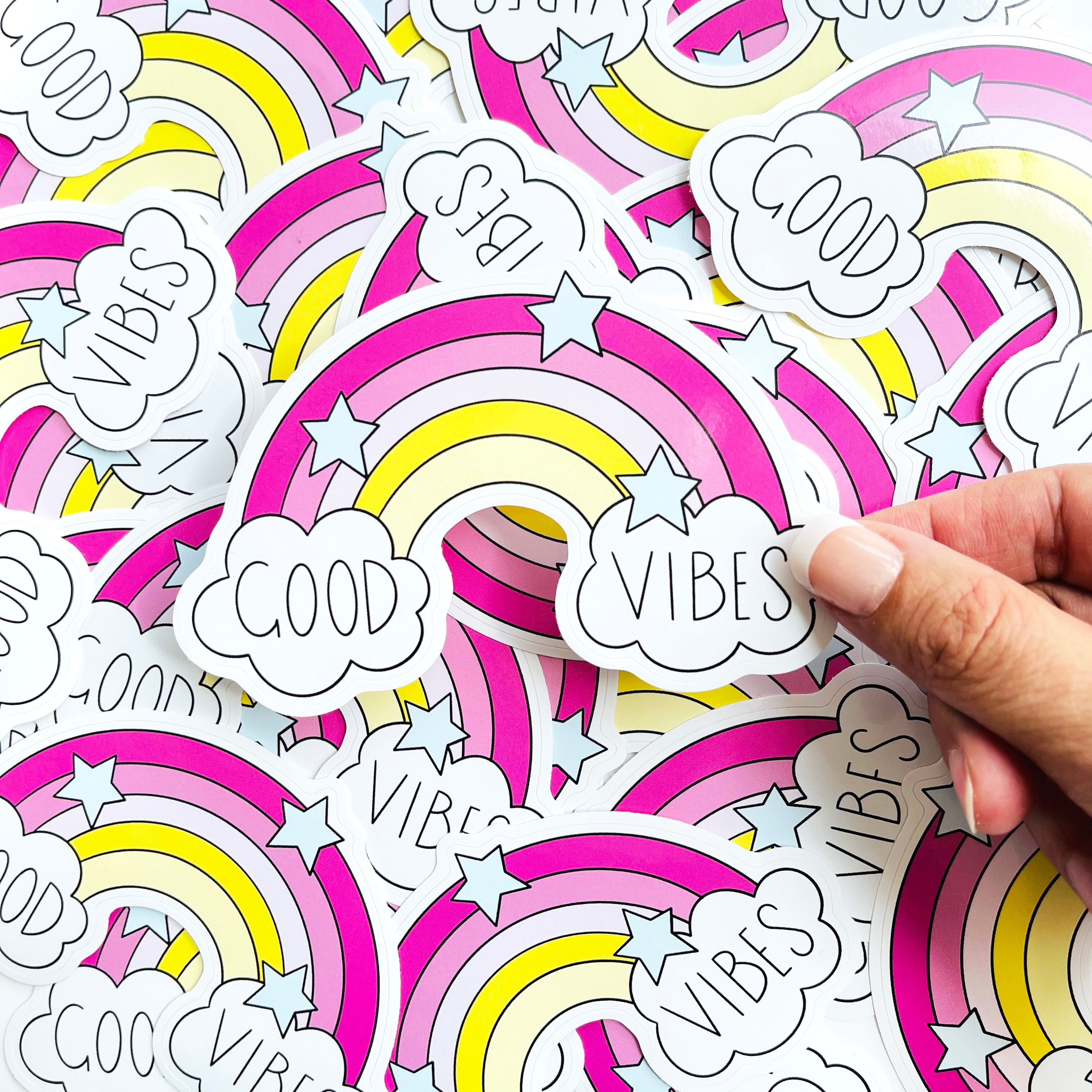 Kids happy sticker - Loubiblu