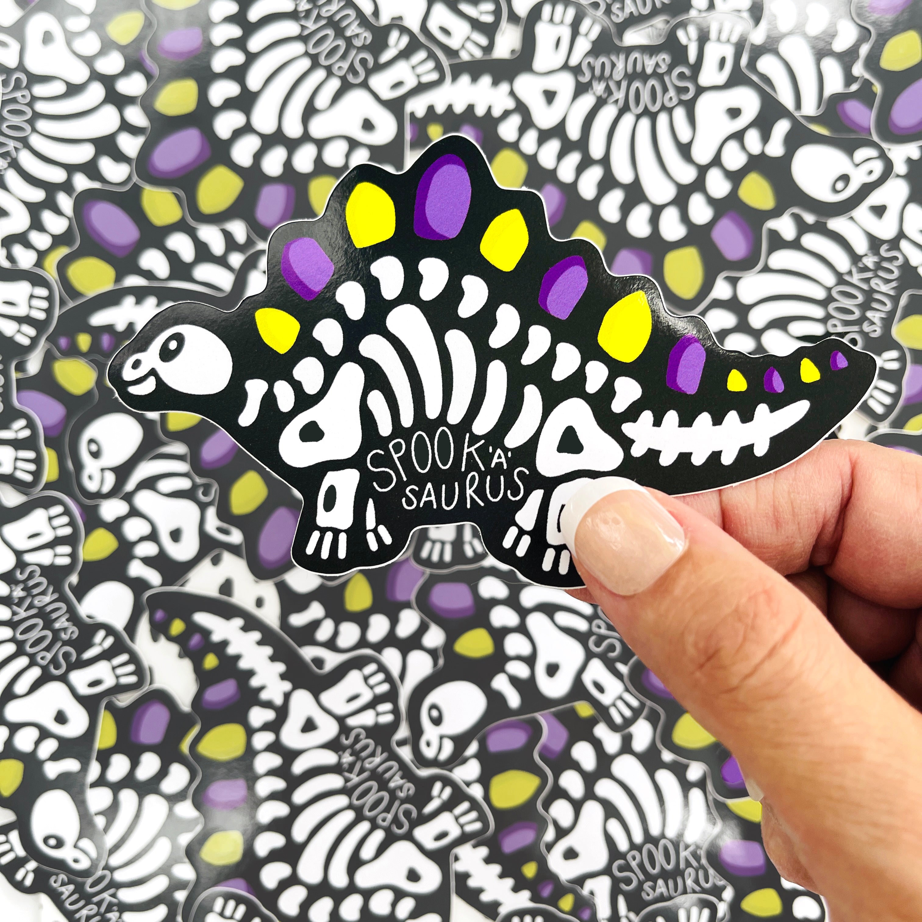 Halloween Dinosaur sticker