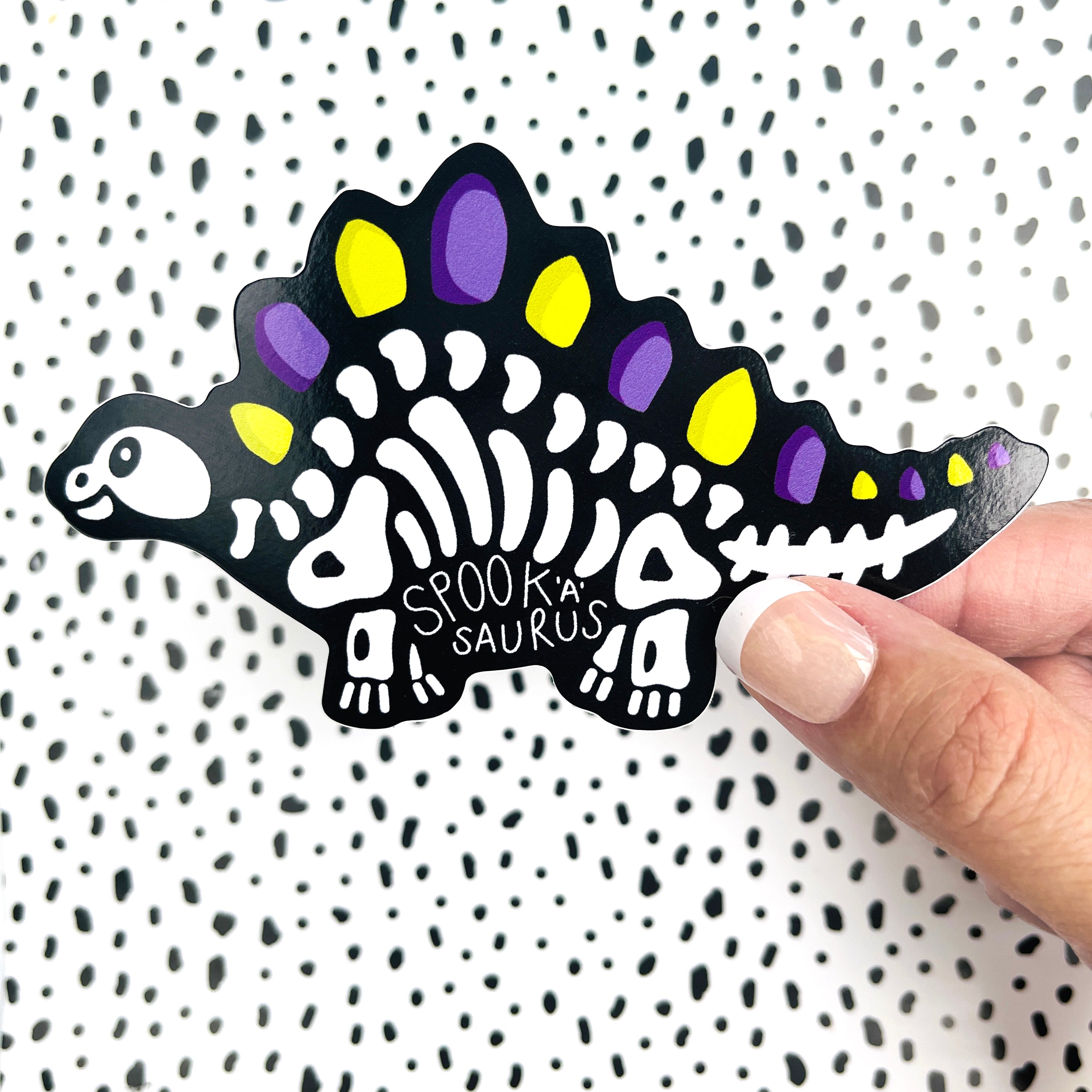 Halloween Dinosaur sticker