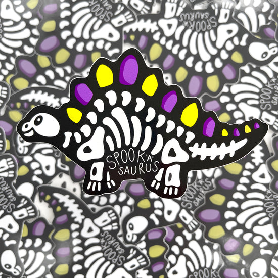 Halloween Dinosaur sticker