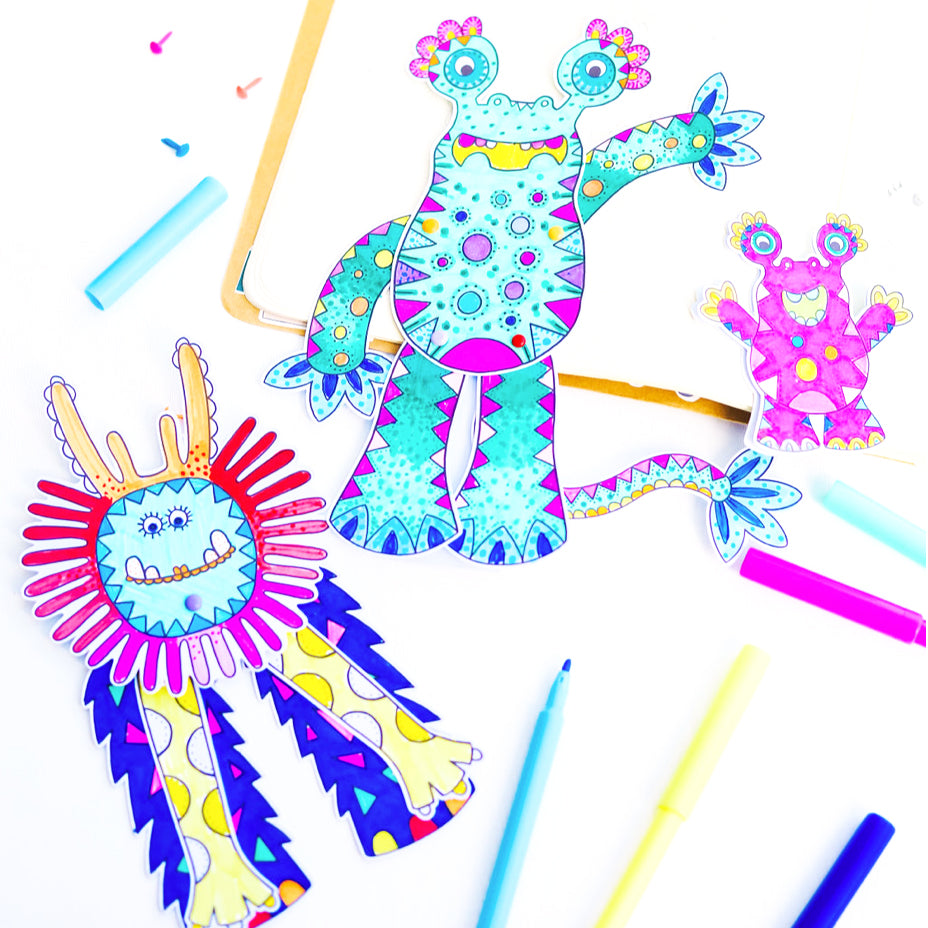 Load image into Gallery viewer, Monster Craft Kit - Loubiblu
