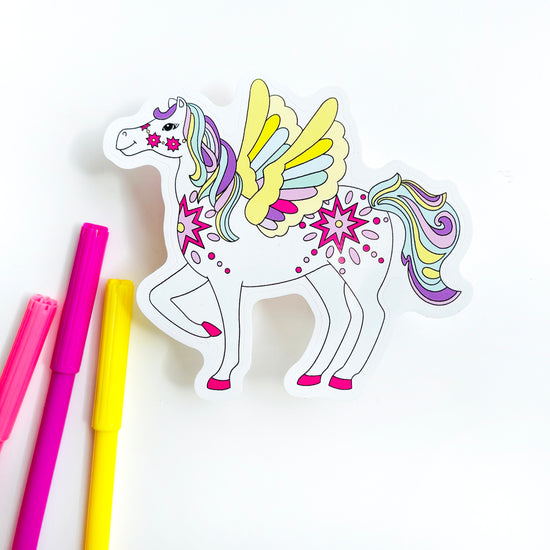 Kids Pegasus sticker - Loubiblu