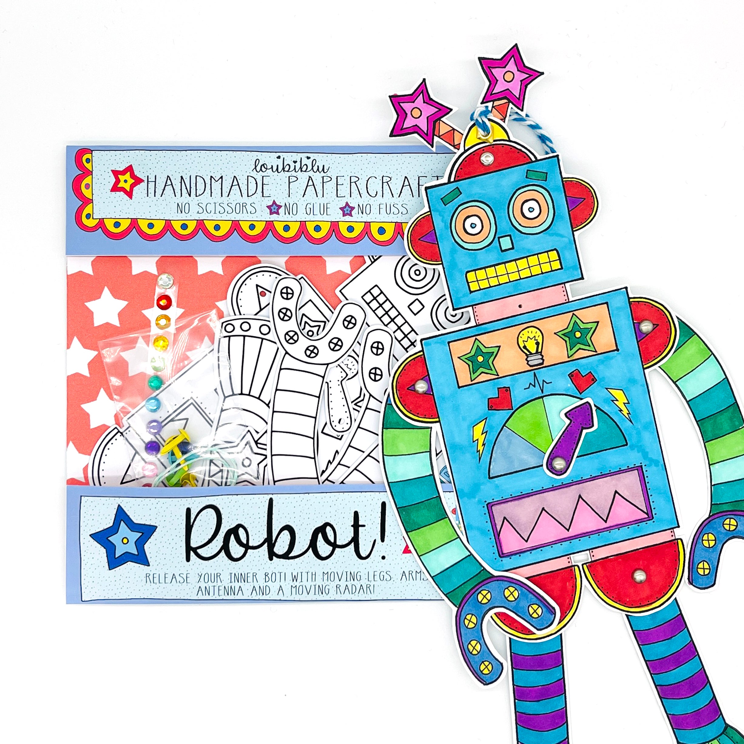 Robot Craft Kit - Loubiblu