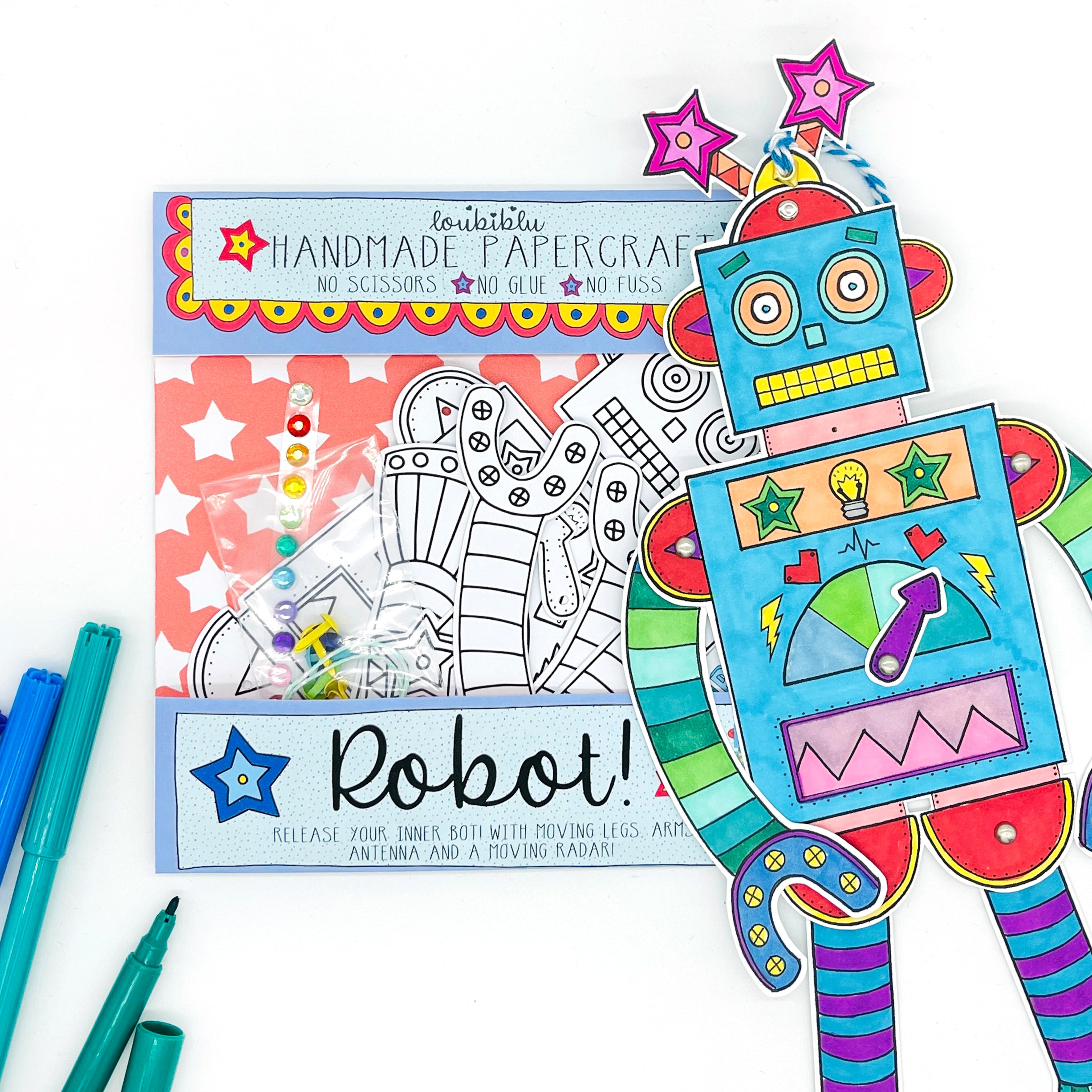 Robot Craft Kit - Loubiblu